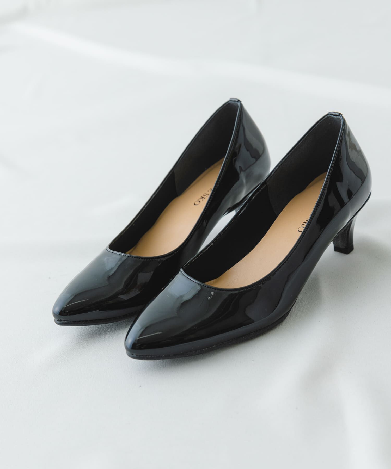 RODE SKO「5センチエナメルパンプス」|パンプス|ブラック