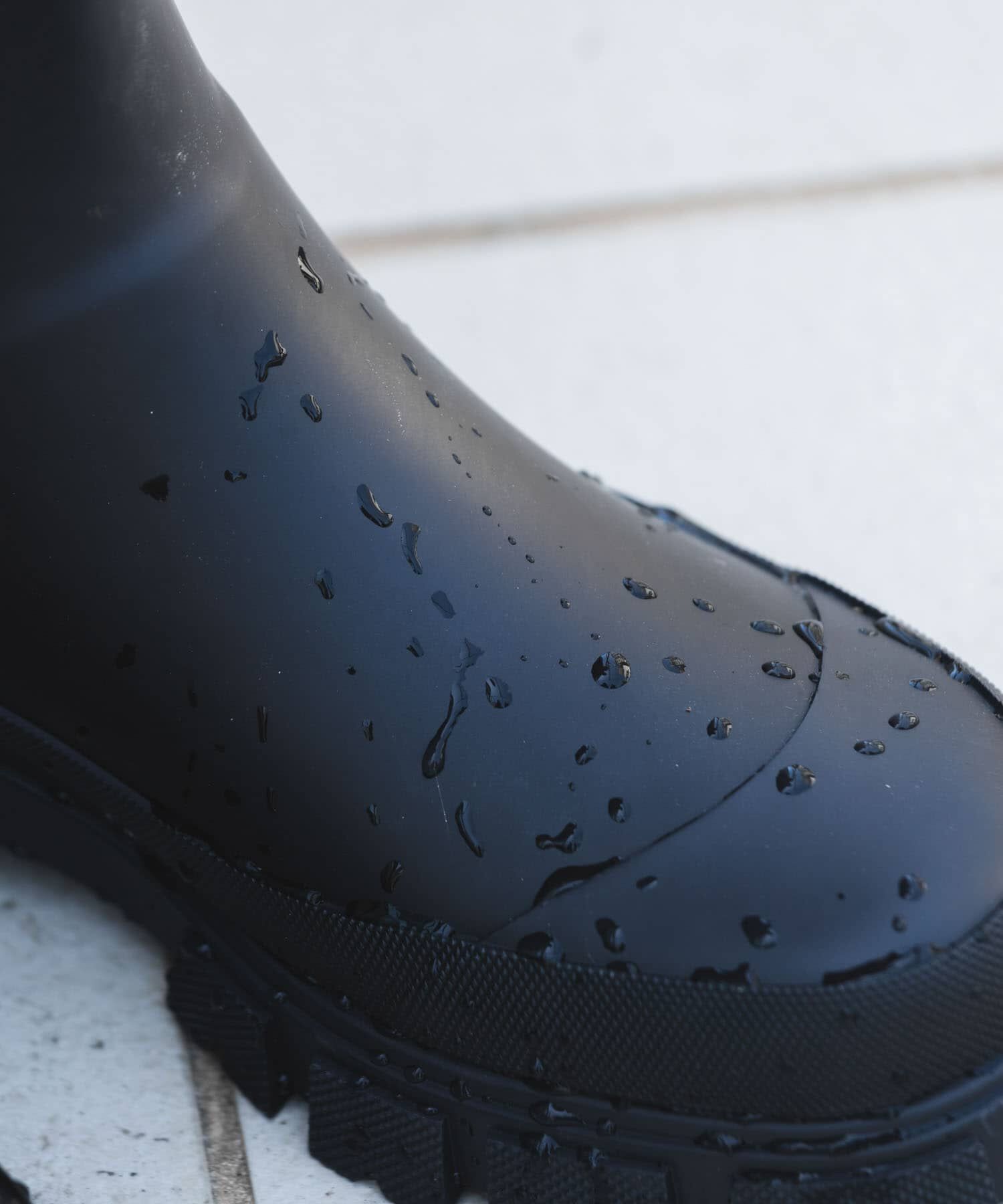 RODE SKO「厚底サイドゴアラバーブーツ」|レインシューズ|