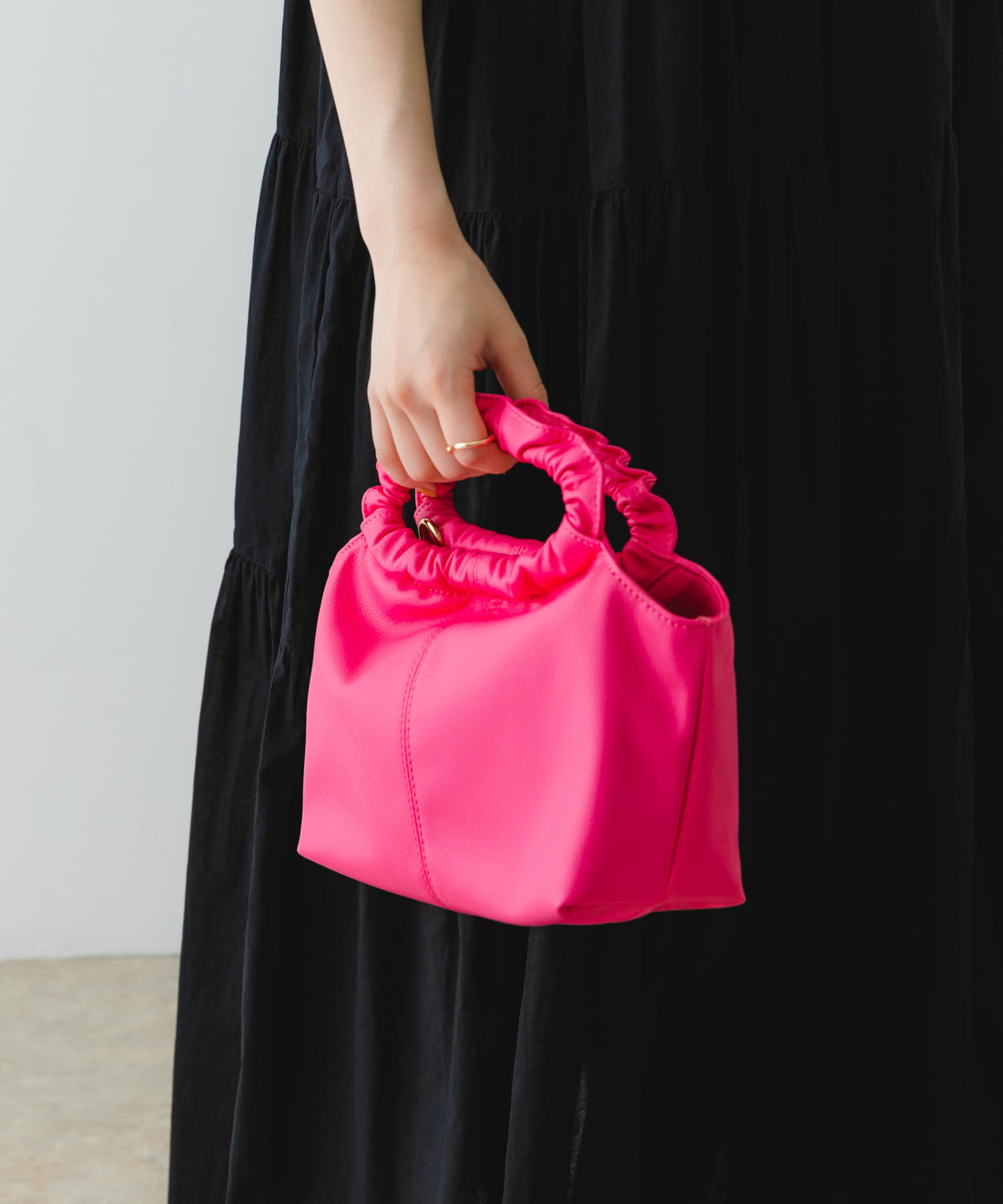 RODE SKO「ギャザーハンドルバッグ」|ショルダー・メッセンジャー|