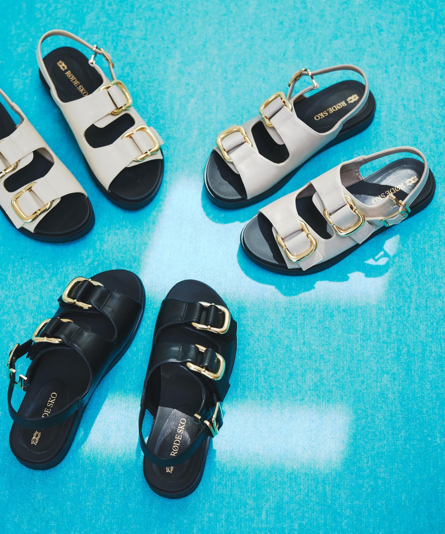 RODE SKO「ダブルベルテッドサンダル」|サンダル|