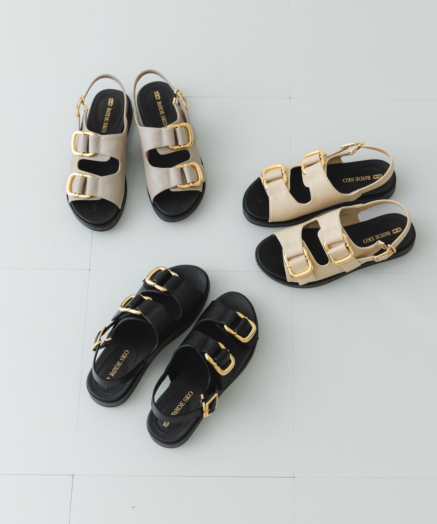 RODE SKO「ダブルベルテッドサンダル」|サンダル|