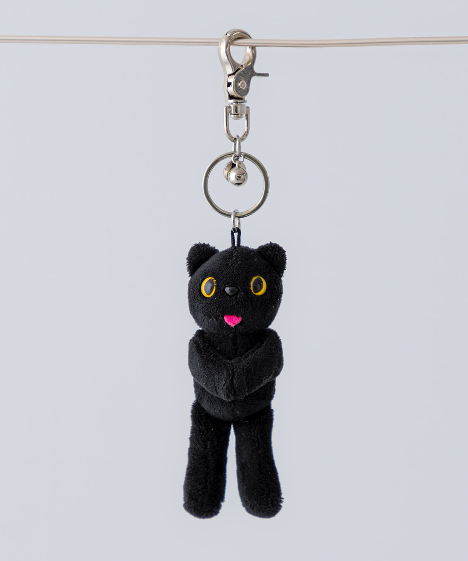 SMELLY「『WEB/一部店舗限定』COMFORT　PIYONG Key Ring」|チャーム・キーホルダー|ブラック