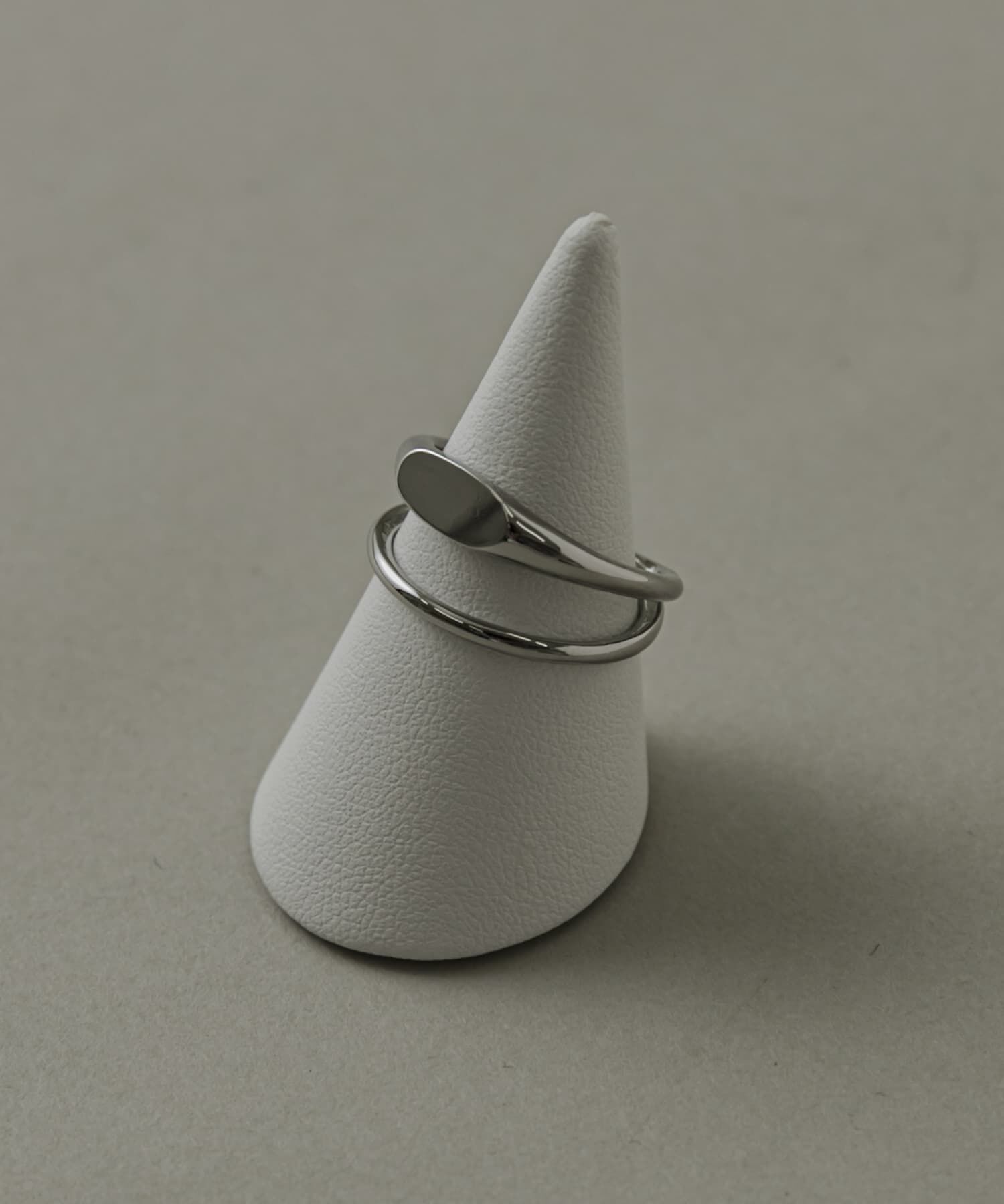 SMELLY「ダブルラインリング」|リング|シルバー