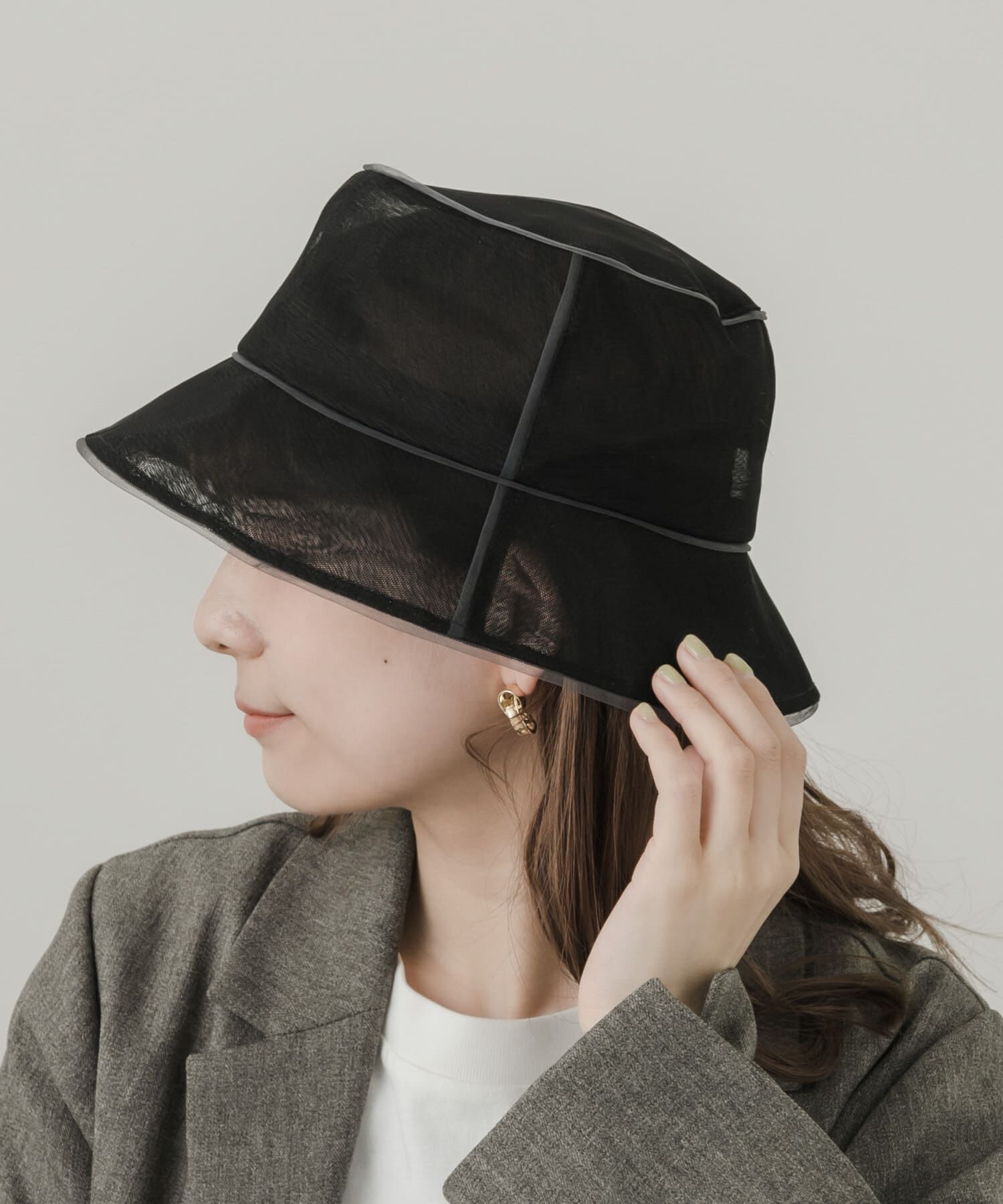 SMELLY「シアーラインハット」|ハット|