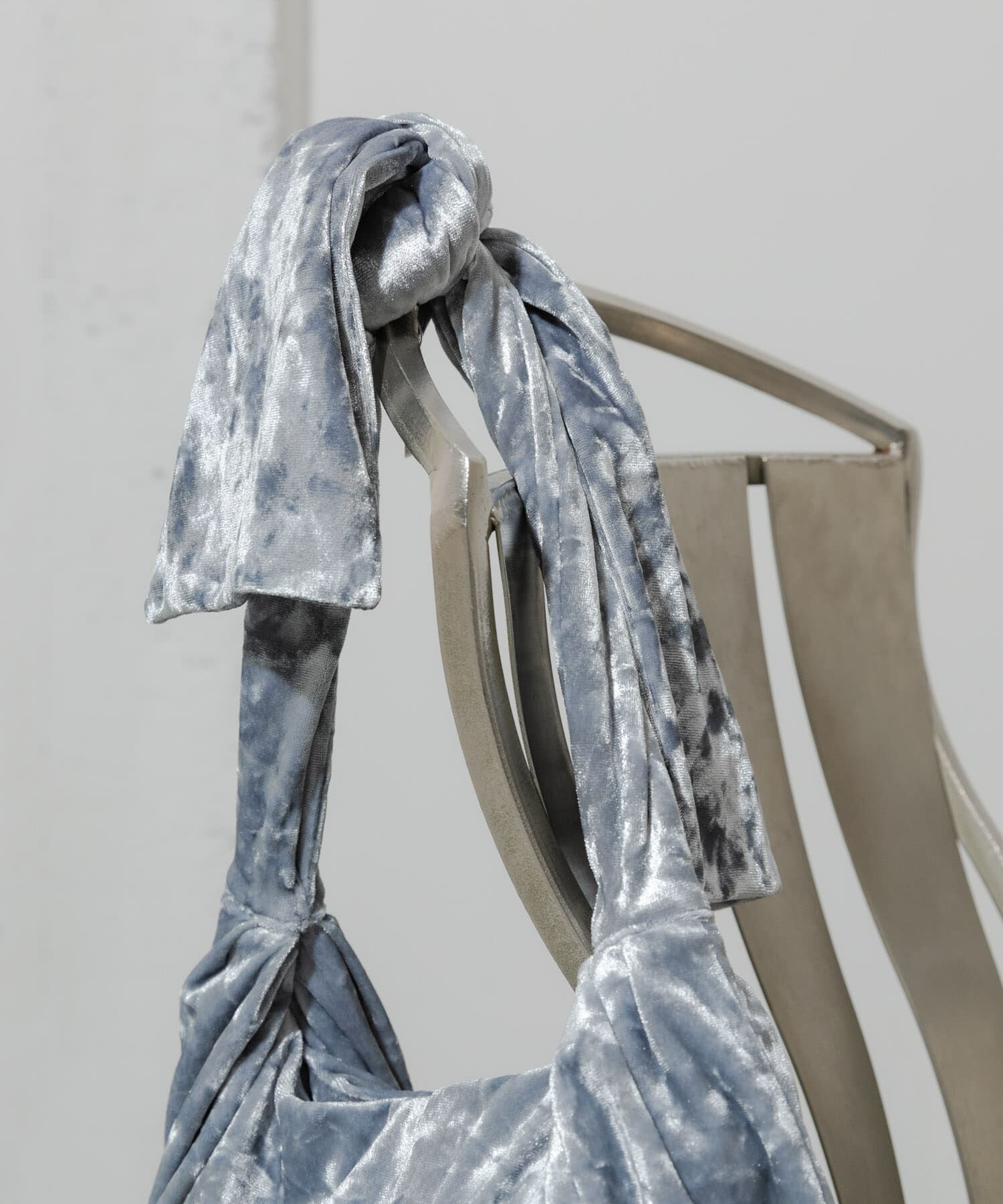 SMELLY「ベロアリボンバッグ」|ハンドバッグ|