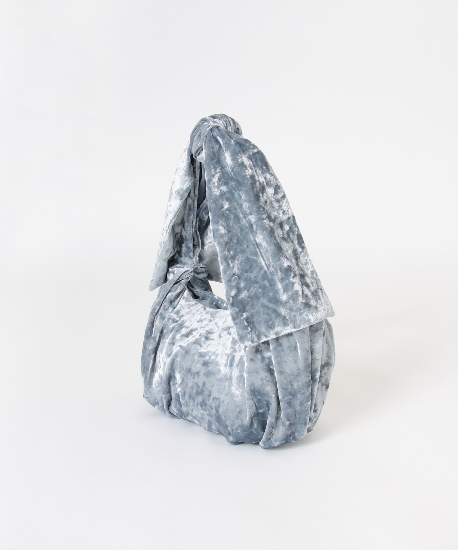 SMELLY「ベロアリボンバッグ」|ハンドバッグ|