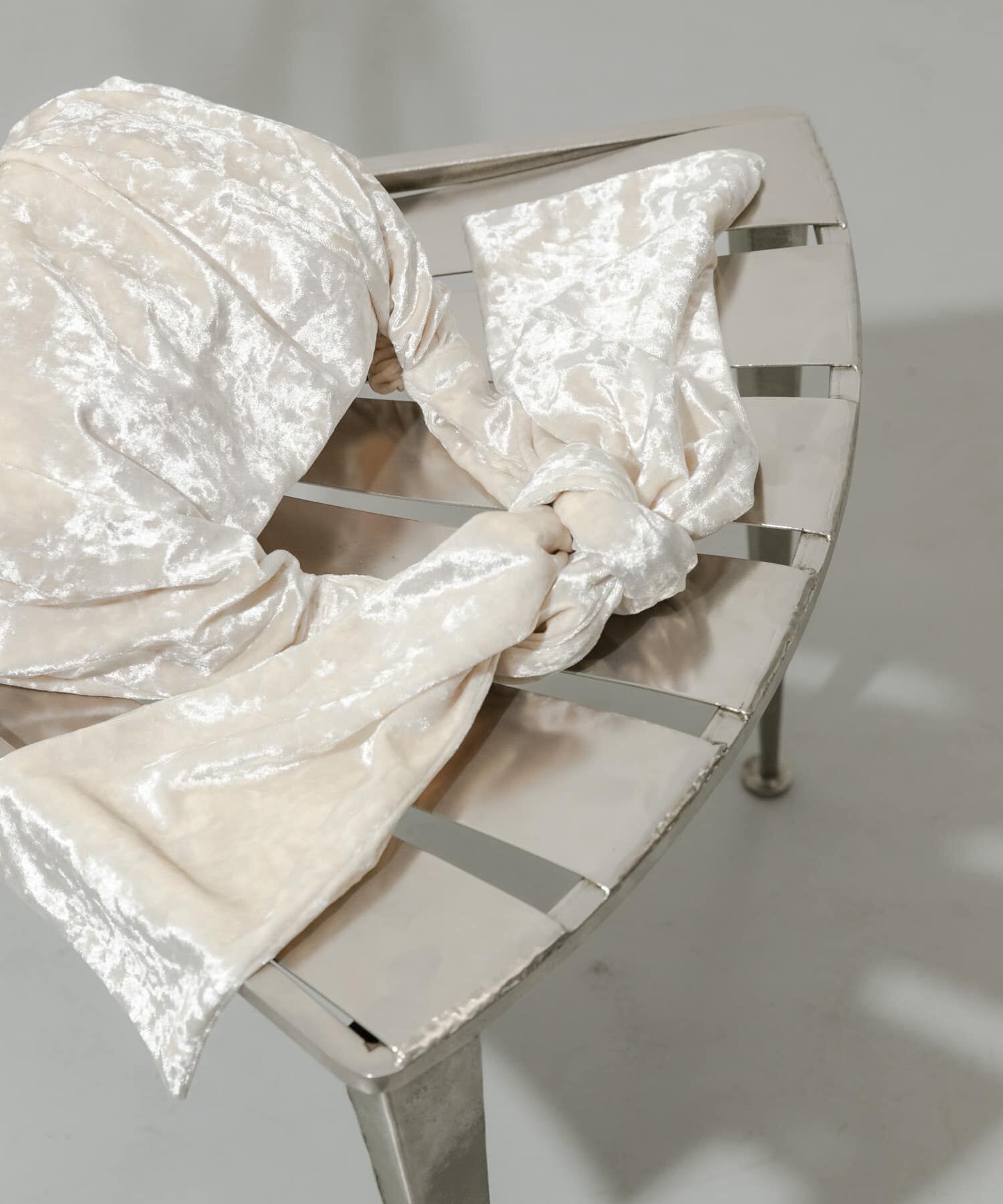 SMELLY「ベロアリボンバッグ」|ハンドバッグ|