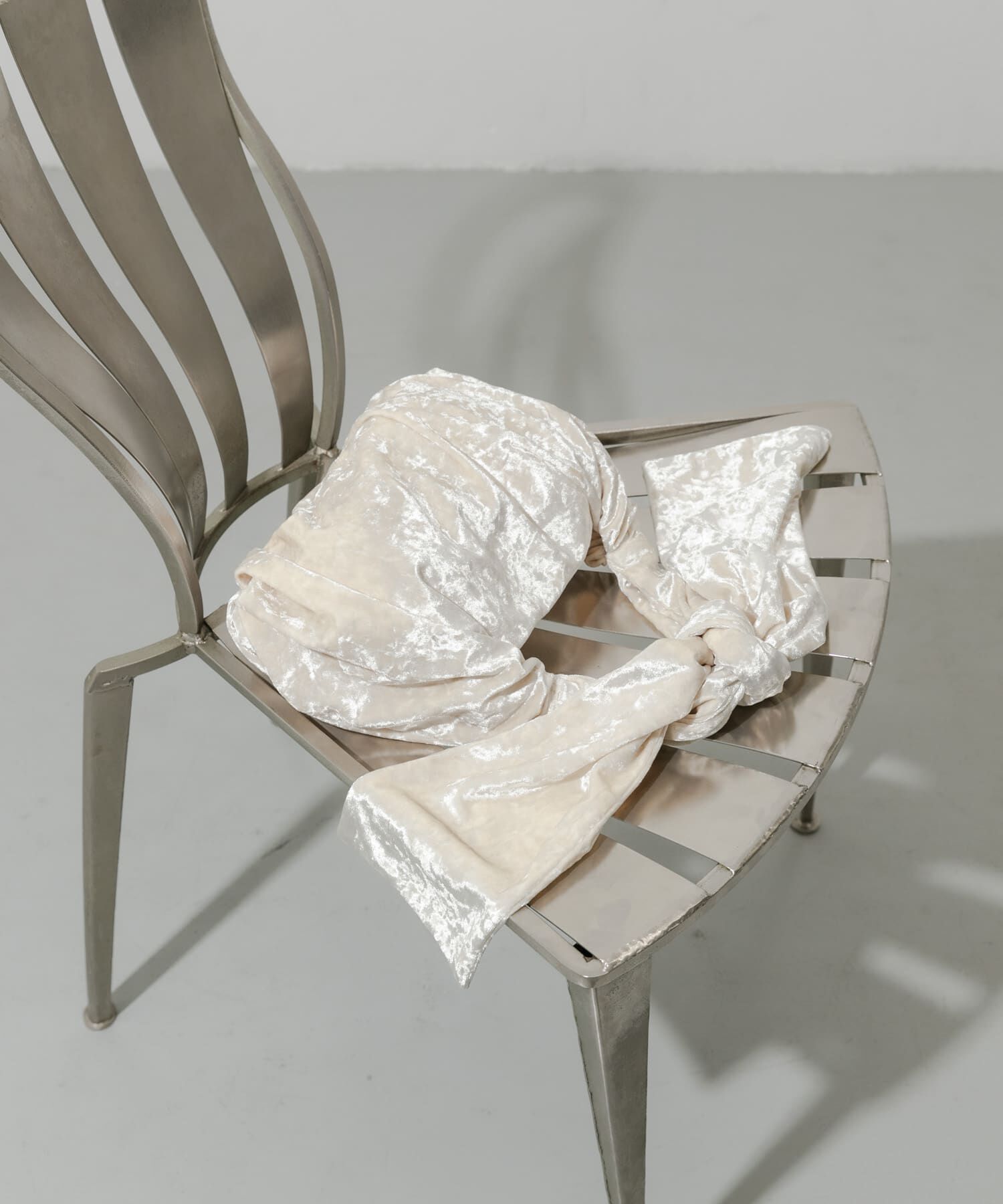 SMELLY「ベロアリボンバッグ」|ハンドバッグ|