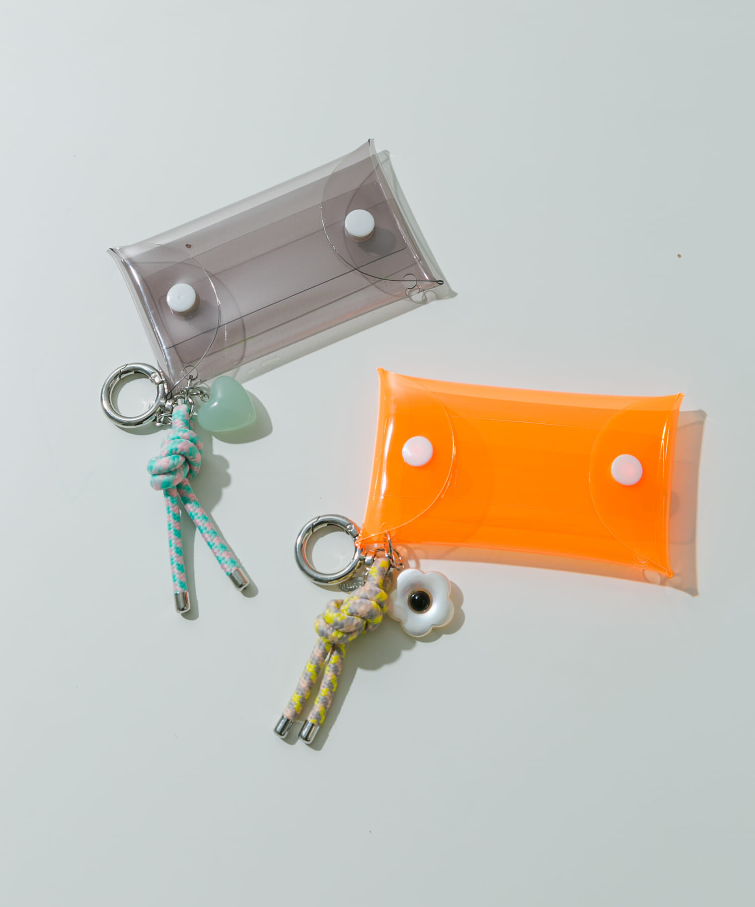 SMELLY「チャームセットクリアポーチ」|ポーチ|