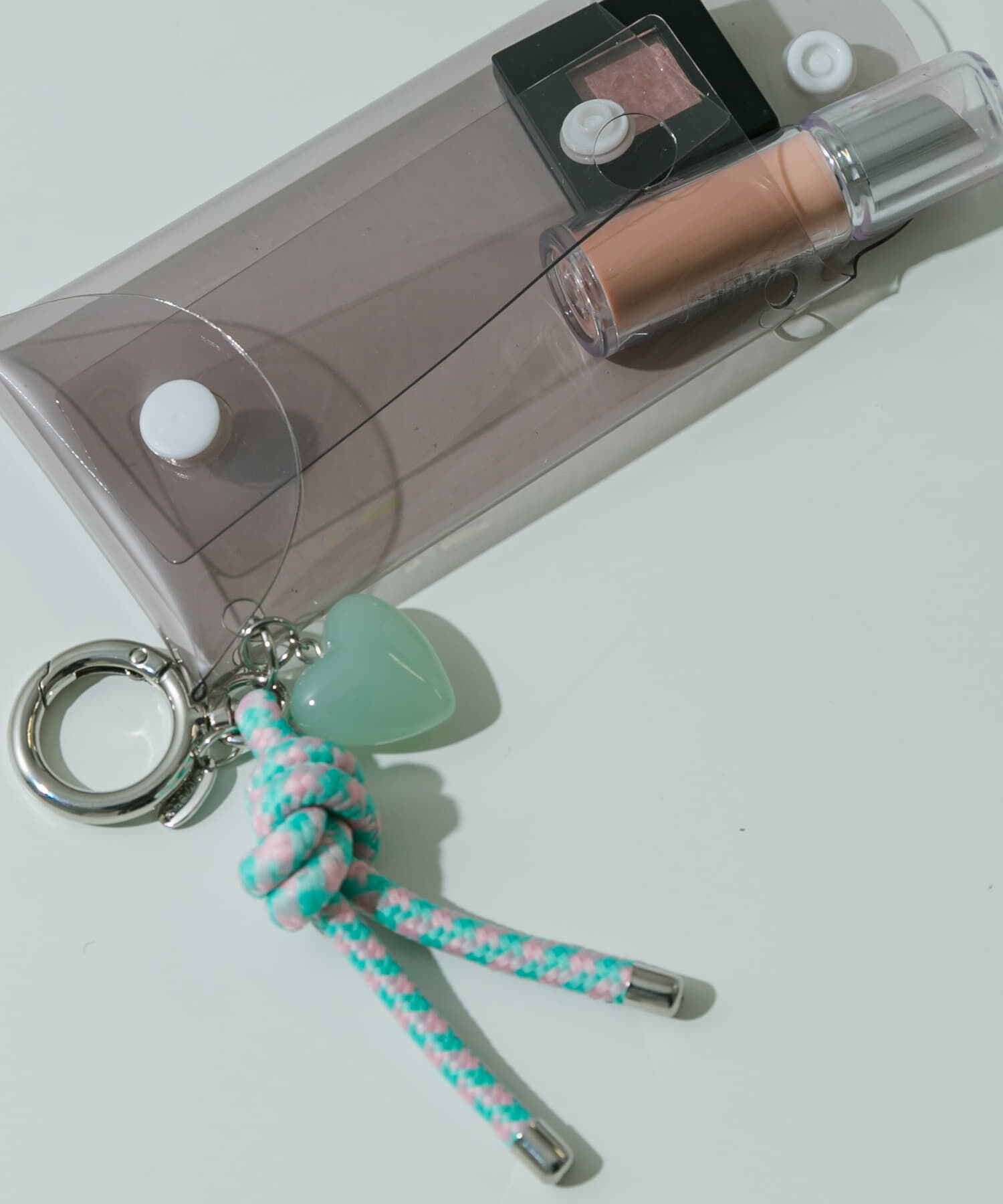 SMELLY「チャームセットクリアポーチ」|ポーチ|