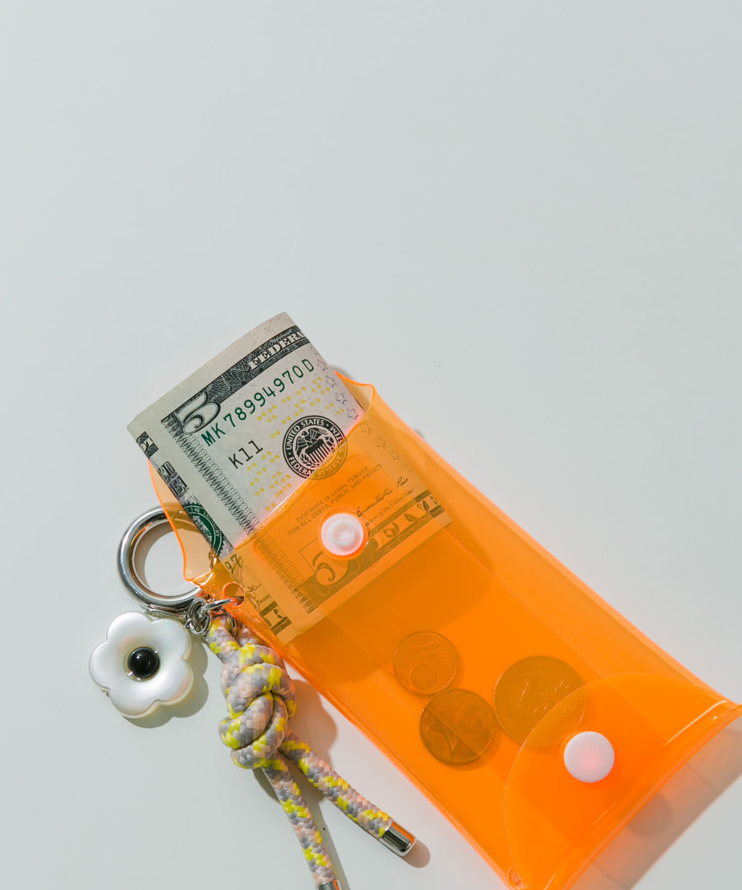 SMELLY「チャームセットクリアポーチ」|ポーチ|