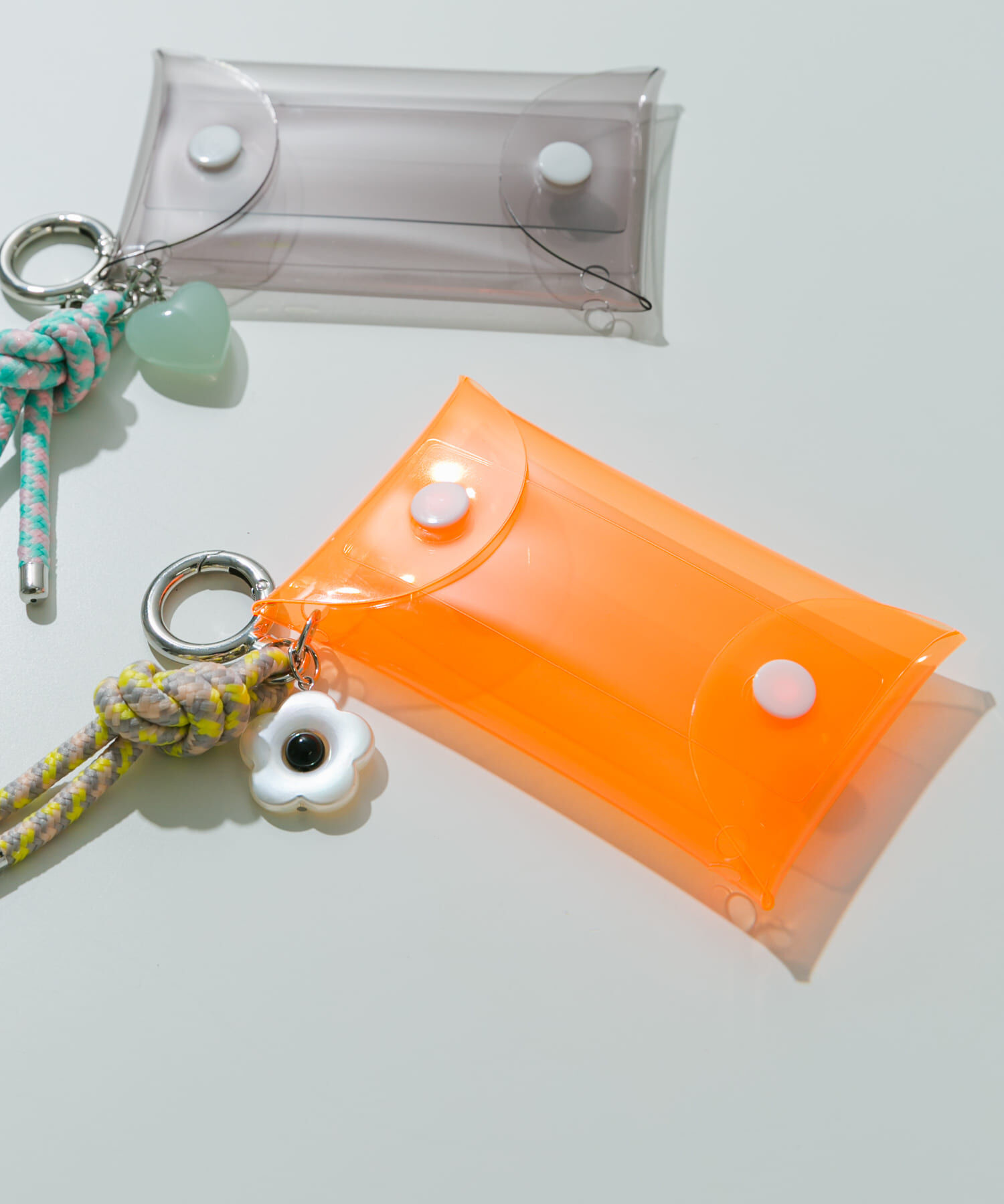 SMELLY「チャームセットクリアポーチ」|ポーチ|