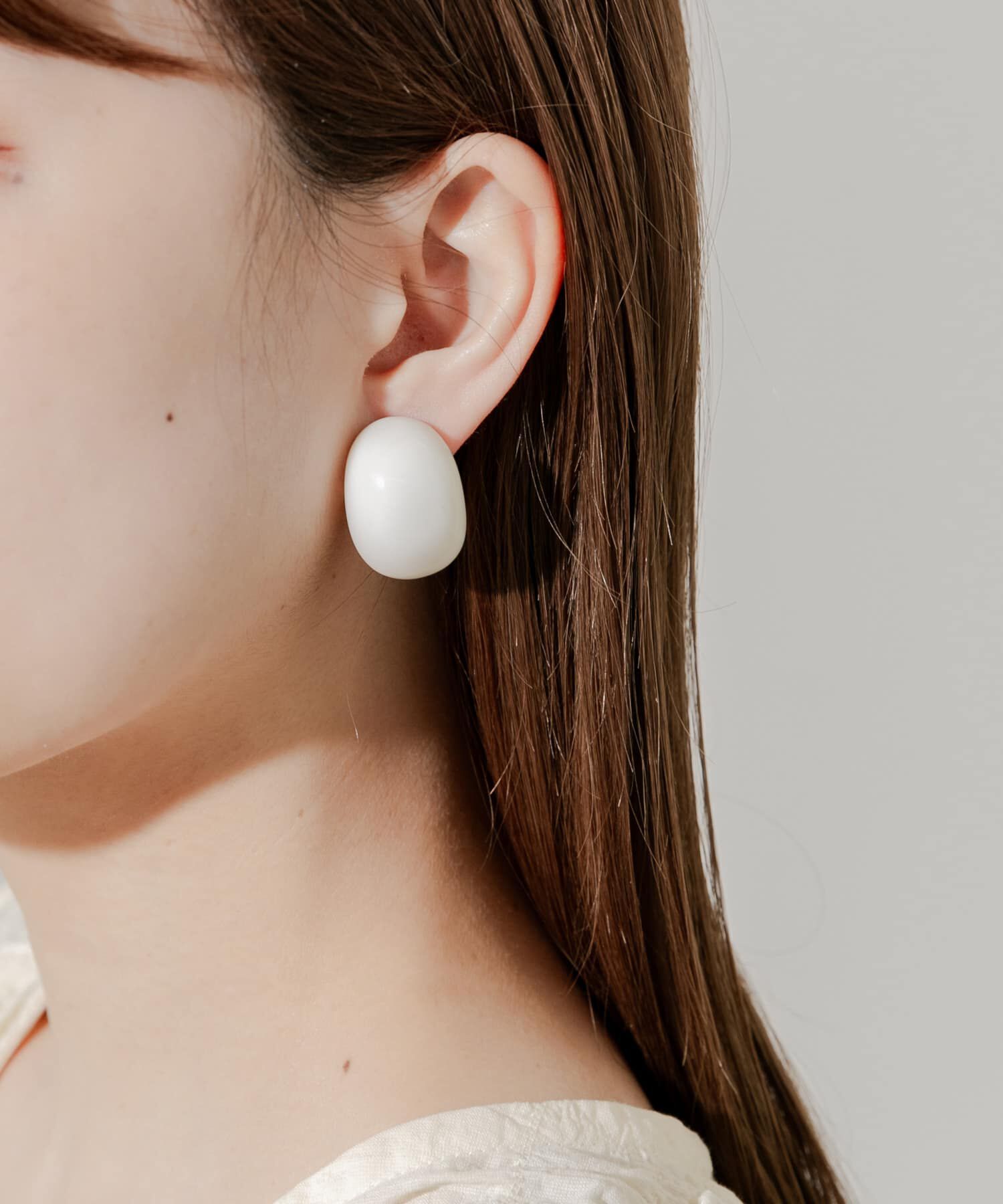 SMELLY「カラーワイドフープイヤリング」|イヤリング|