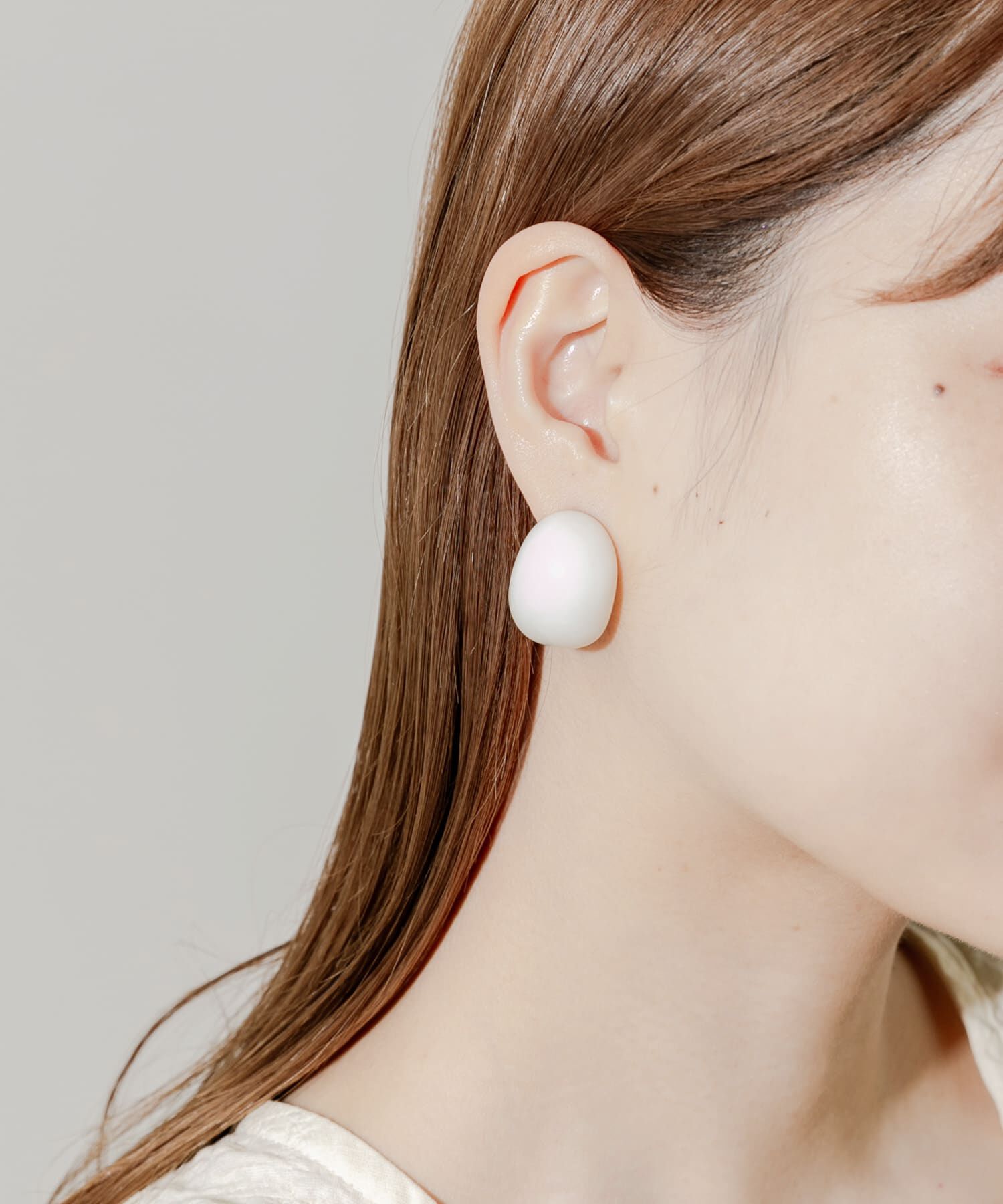 SMELLY「カラーワイドフープイヤリング」|イヤリング|