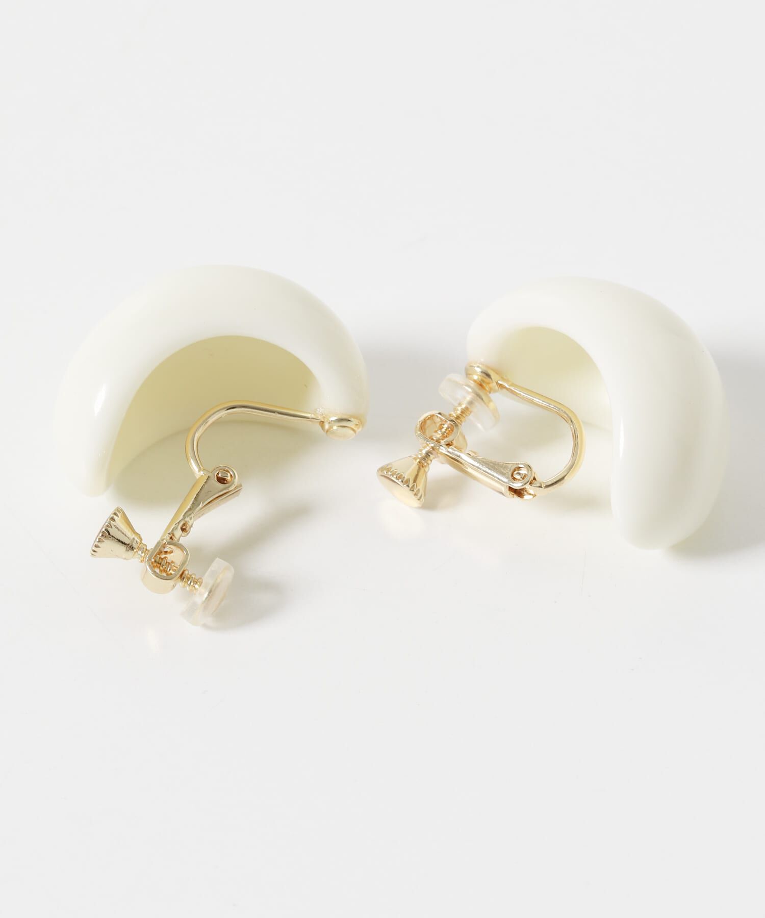 SMELLY「カラーワイドフープイヤリング」|イヤリング|