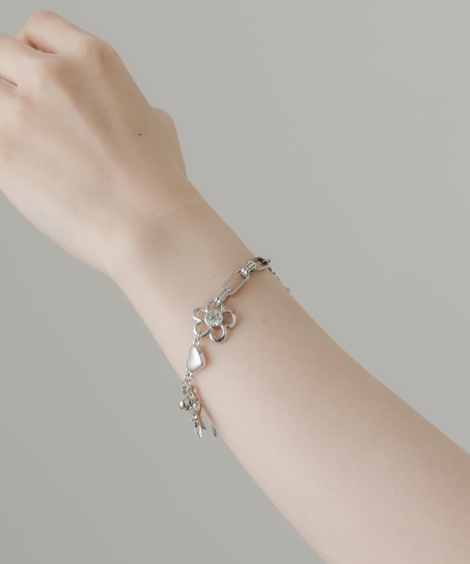 SMELLY「メタルチェーンモチーフマンテルブレスレット」|ブレスレット・バングル|