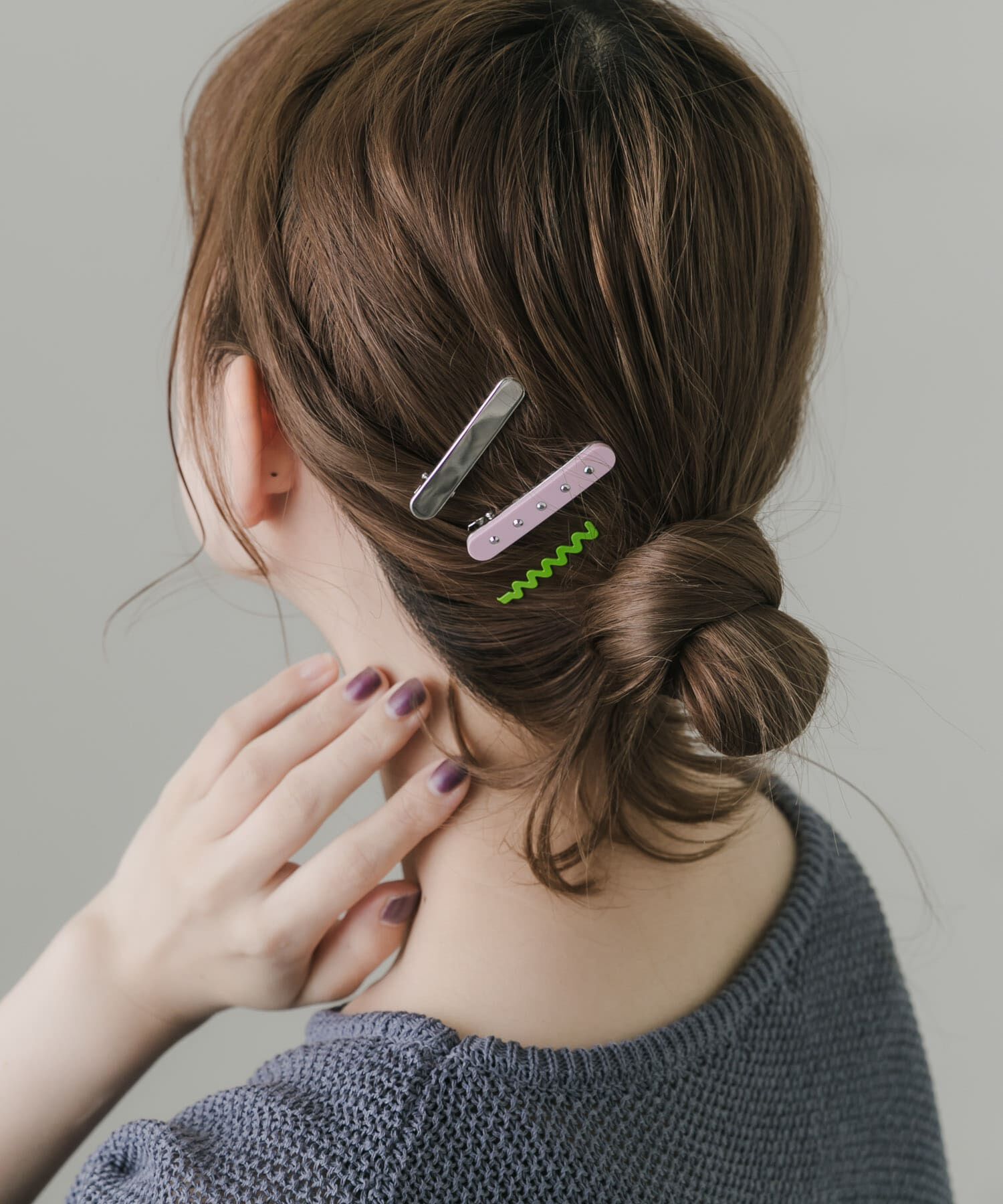 SMELLY「カラーマルチ3セットヘアピン」|その他|