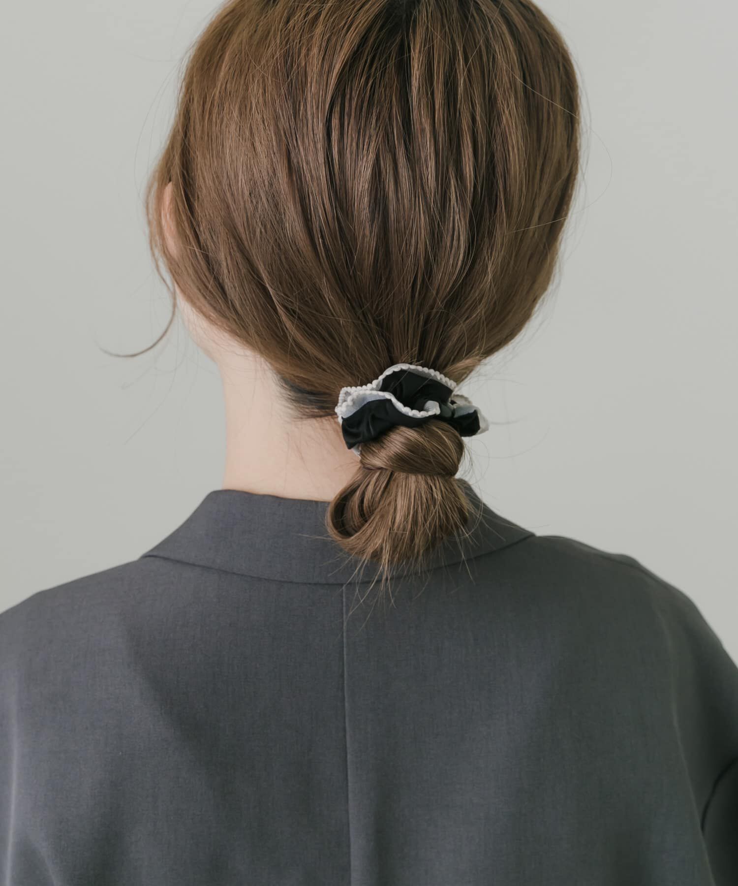 SMELLY「シアーフリルヘアゴム」|ヘアゴム・シュシュ|