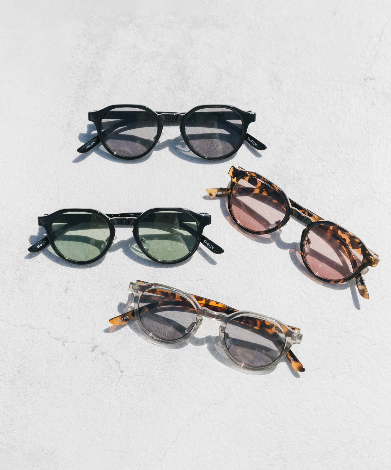 SMELLY「ボストンシェイプサングラス」|メガネ|