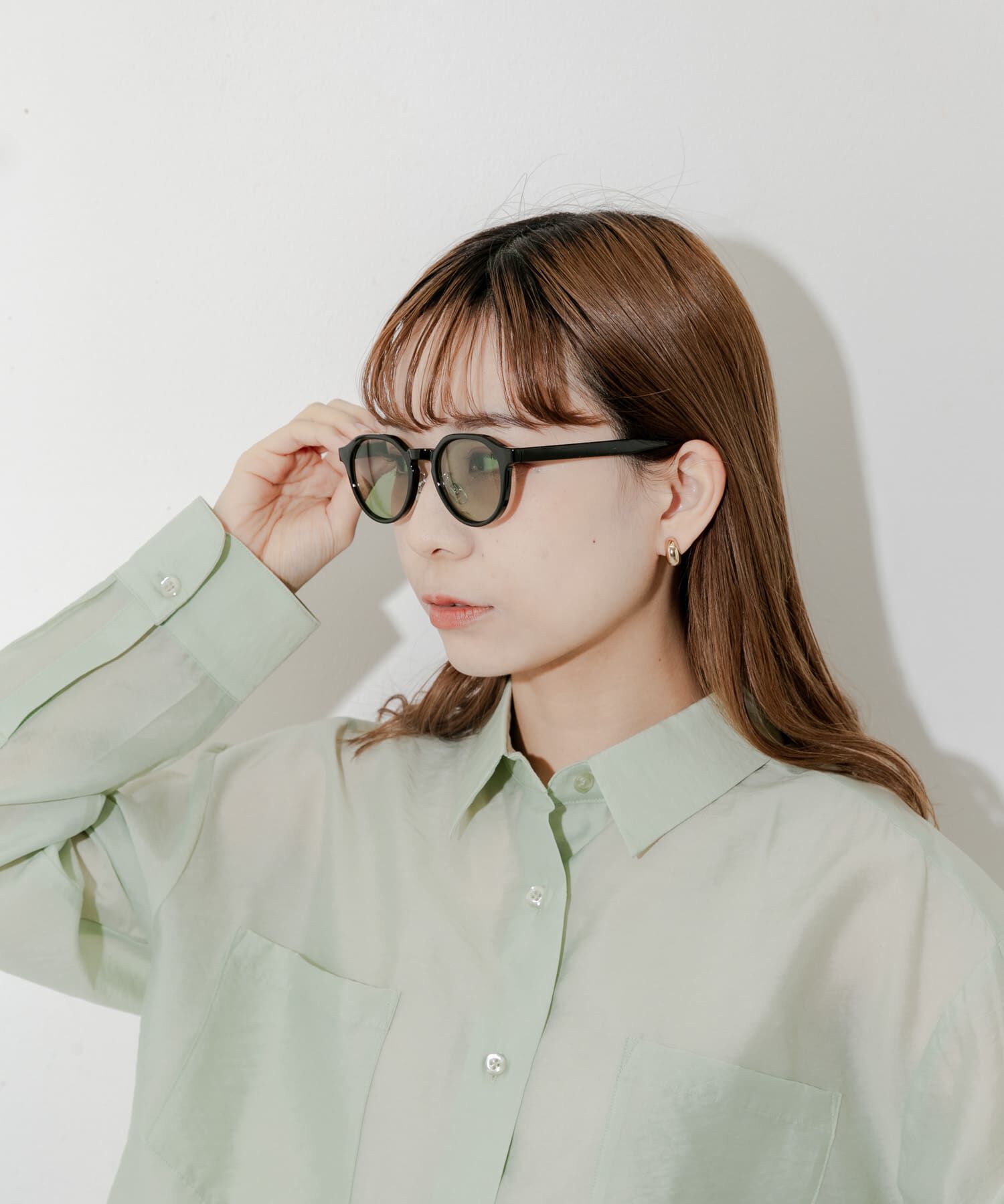 SMELLY「ボストンシェイプサングラス」|メガネ|