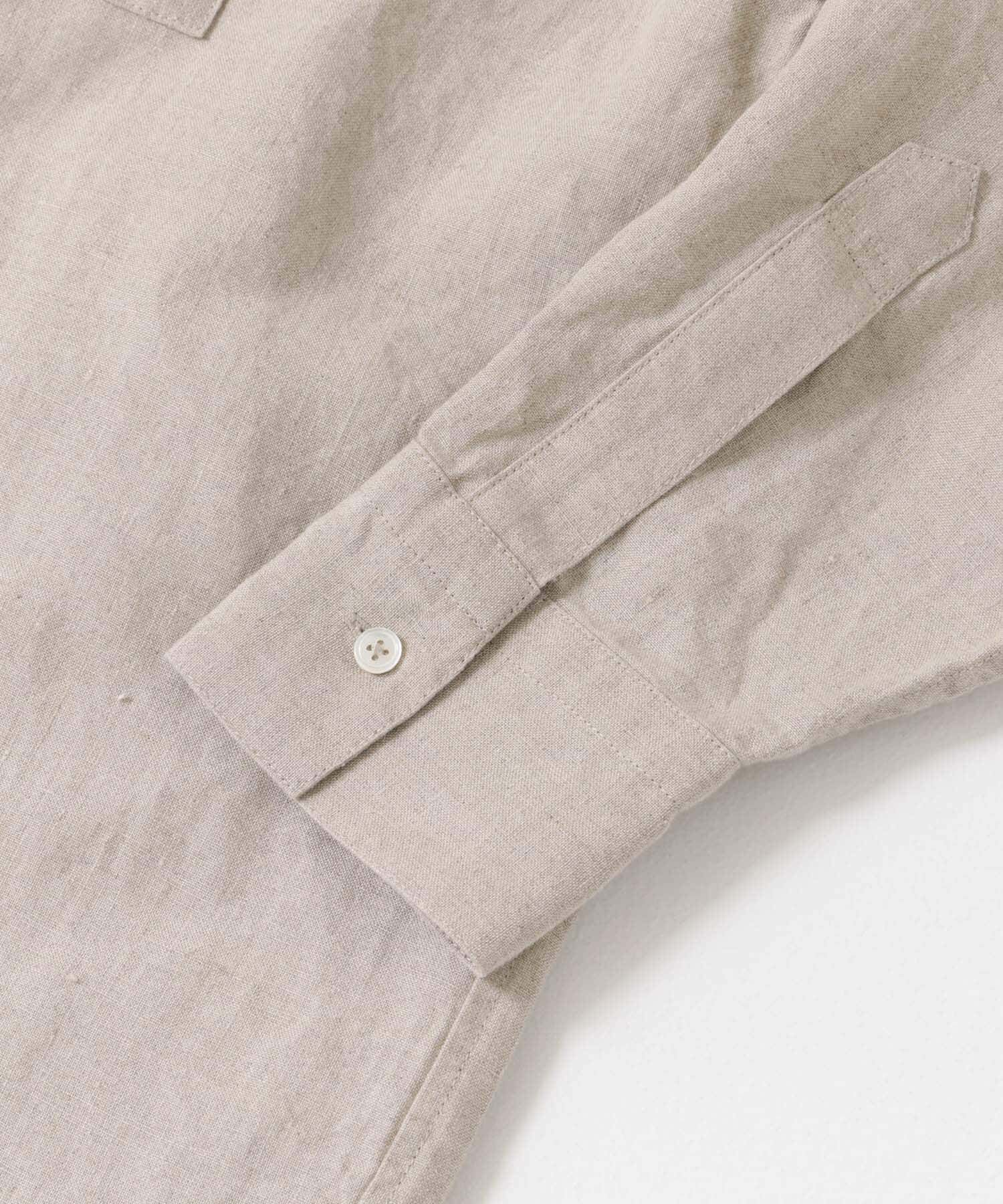 かぐれ「リネンチュニックシャツ」|シャツ・ブラウス|