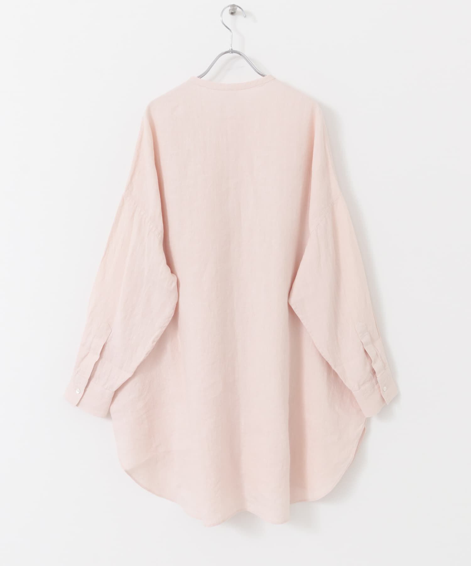 かぐれ「リネンチュニックシャツ」|シャツ・ブラウス|