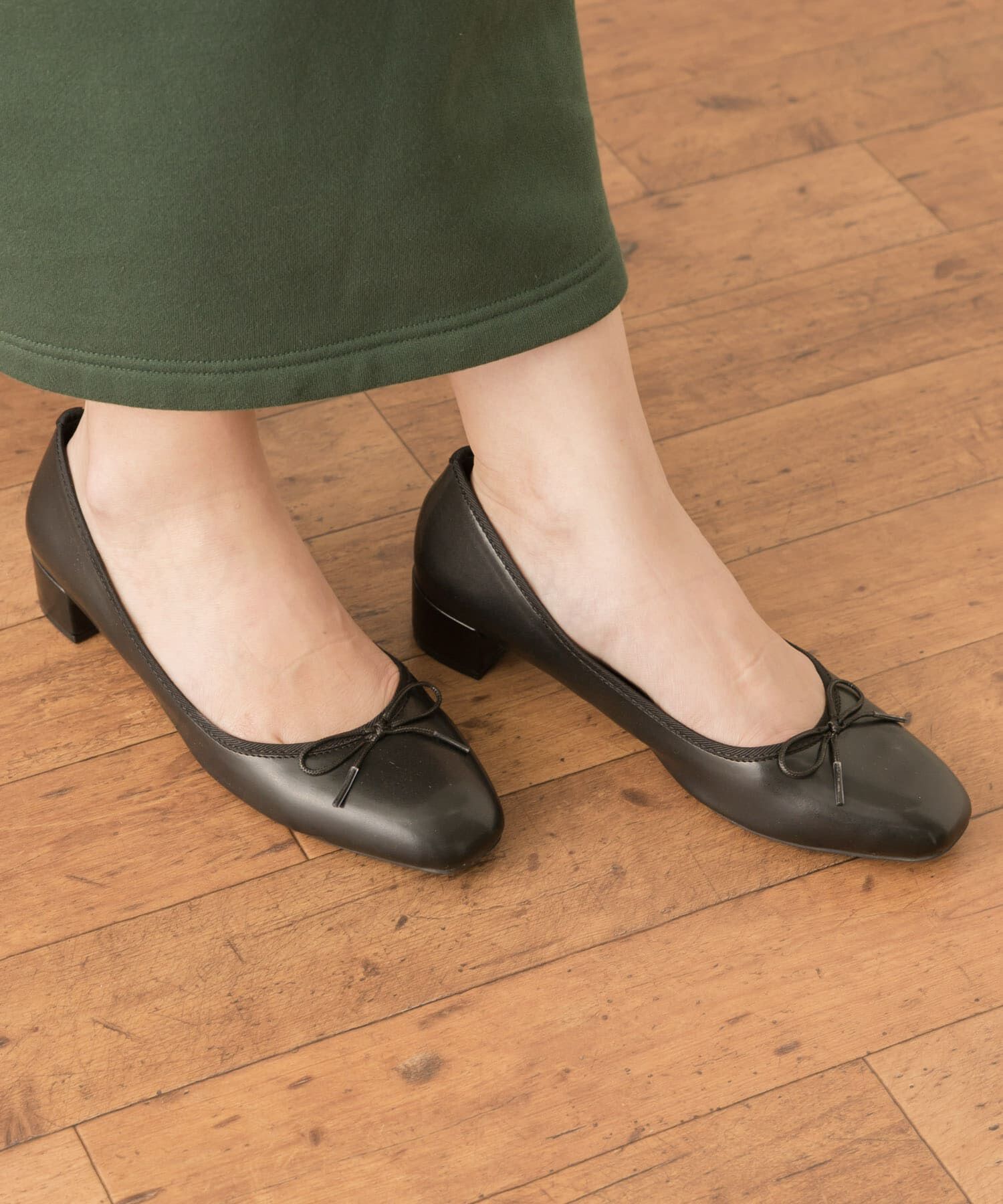 Sonny Label 「メタリックヒールバレエシューズ」|バレエシューズ|