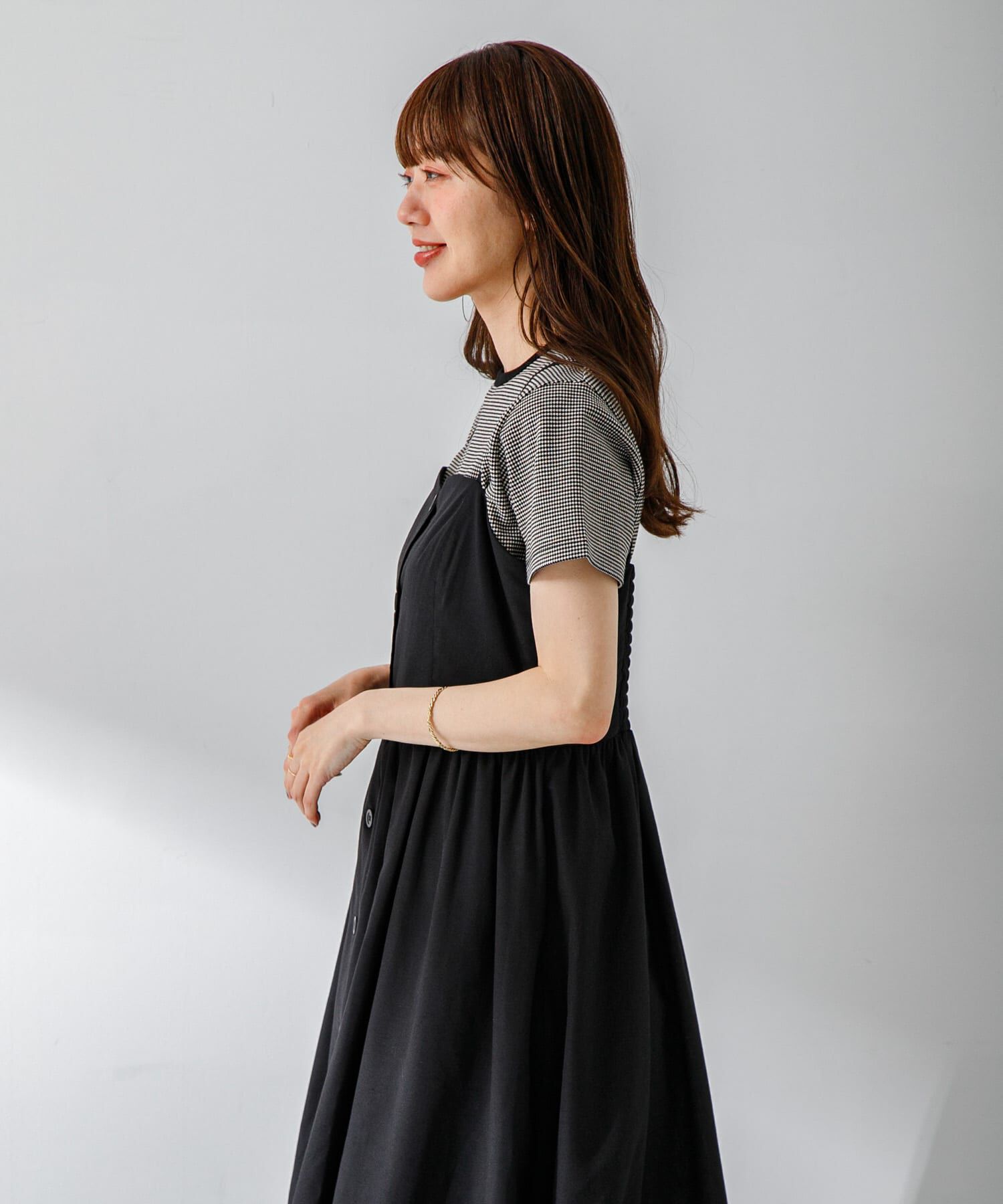 Sonny Label 「『UR TECH Smart Linen Touch』キャミソールワンピース」|ワンピース|