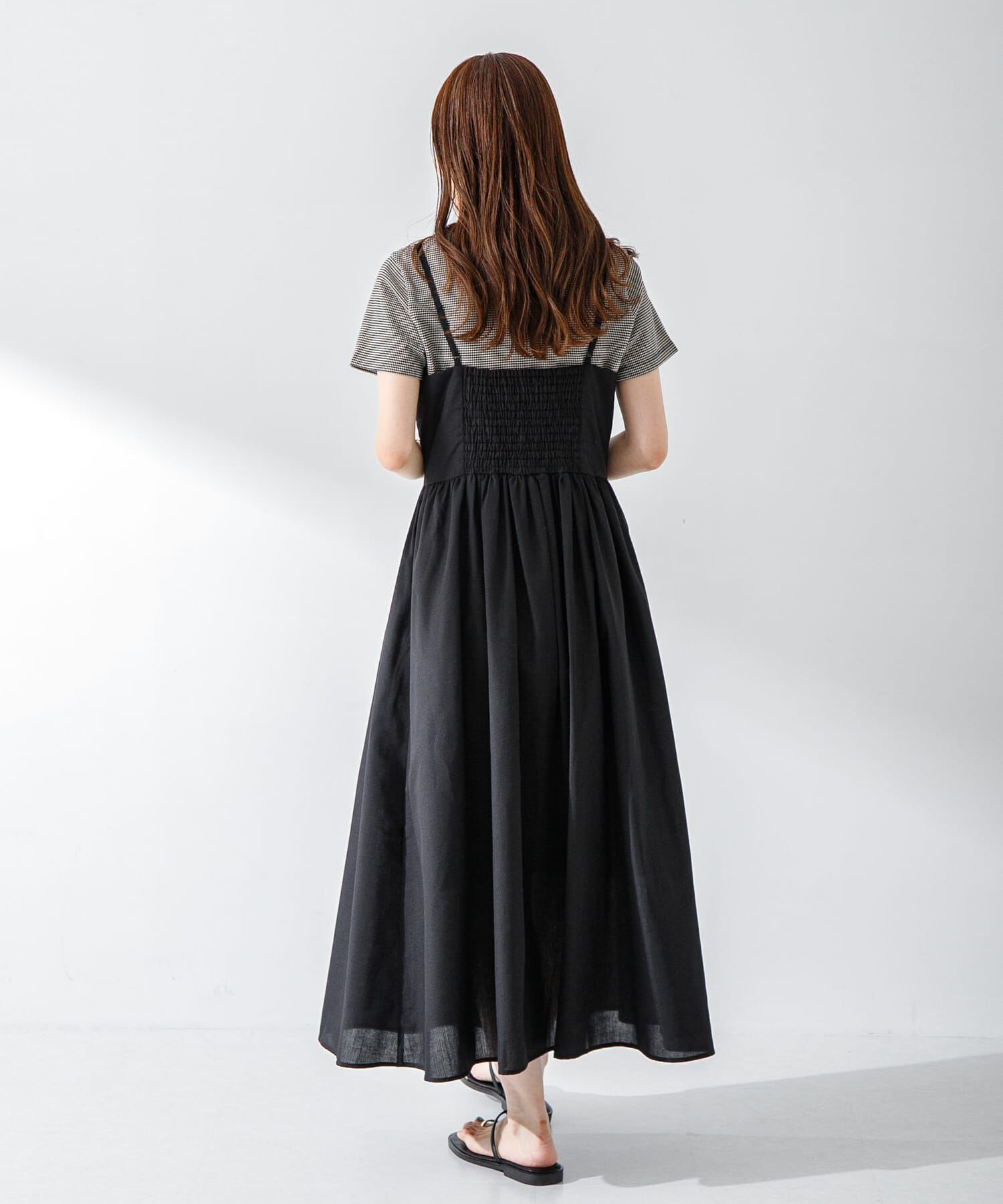 Sonny Label 「『UR TECH Smart Linen Touch』キャミソールワンピース」|ワンピース|