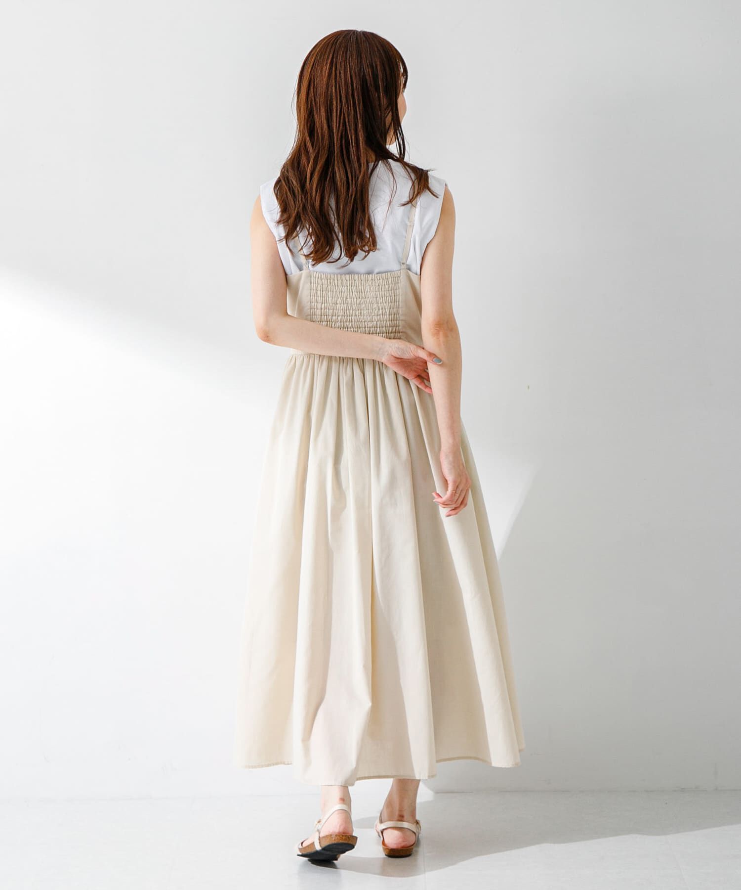 Sonny Label 「『UR TECH Smart Linen Touch』キャミソールワンピース」|ワンピース|