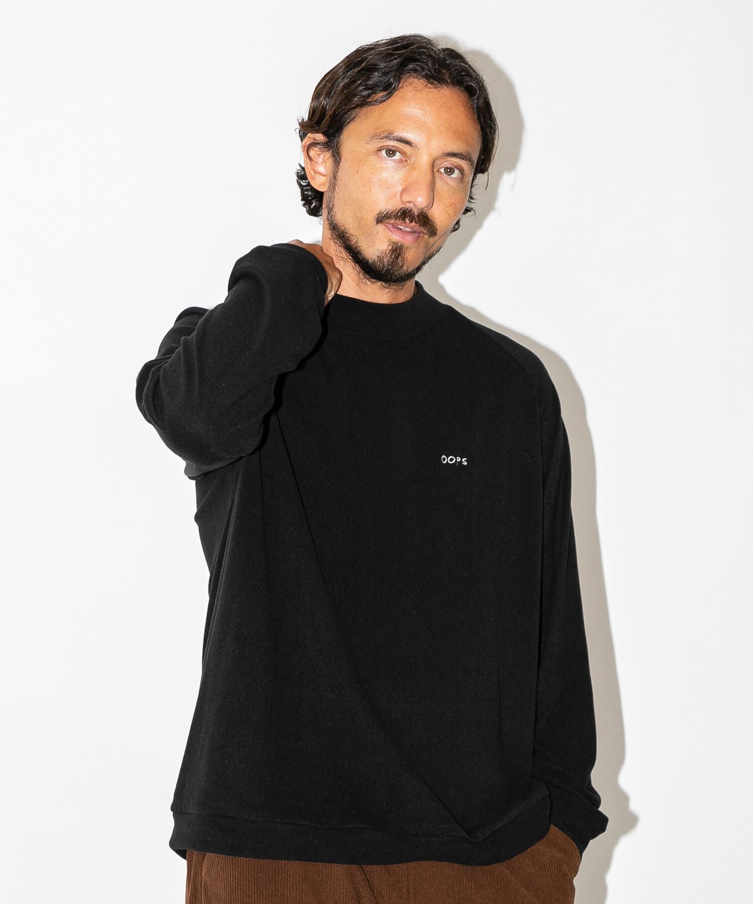 Sonny Label 「OOPS　ベーシックモックネックプルオーバー」|Tシャツ・カットソー|