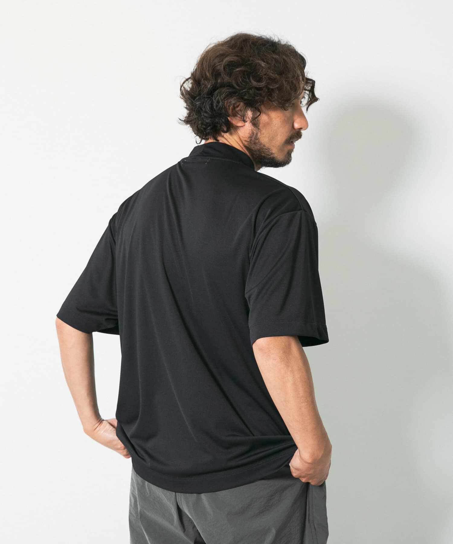 Sonny Label 「OOPS遮熱UVカットモックネックTEE」|Tシャツ・カットソー|