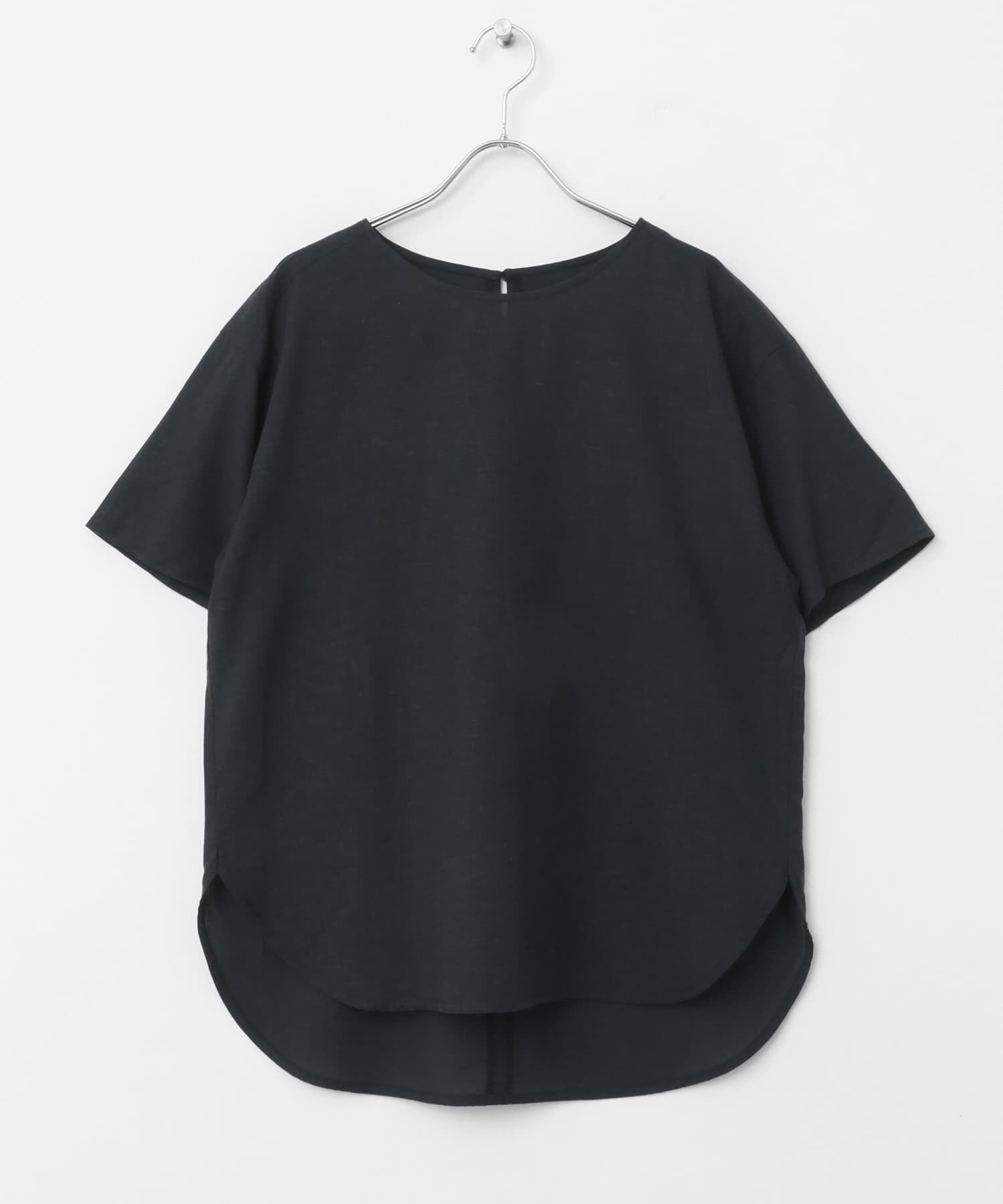 Sonny Label 「リネン混クルーネックブラウスTシャツ」|シャツ・ブラウス|