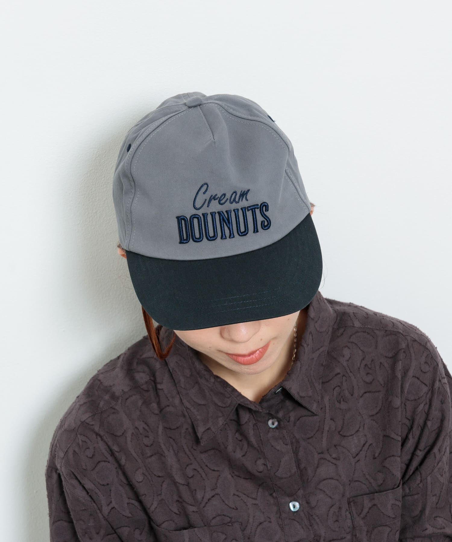 Sonny Label 「CONTROL FREAK　刺繍ベースボールキャップ」|キャップ・キャスケット|グレー