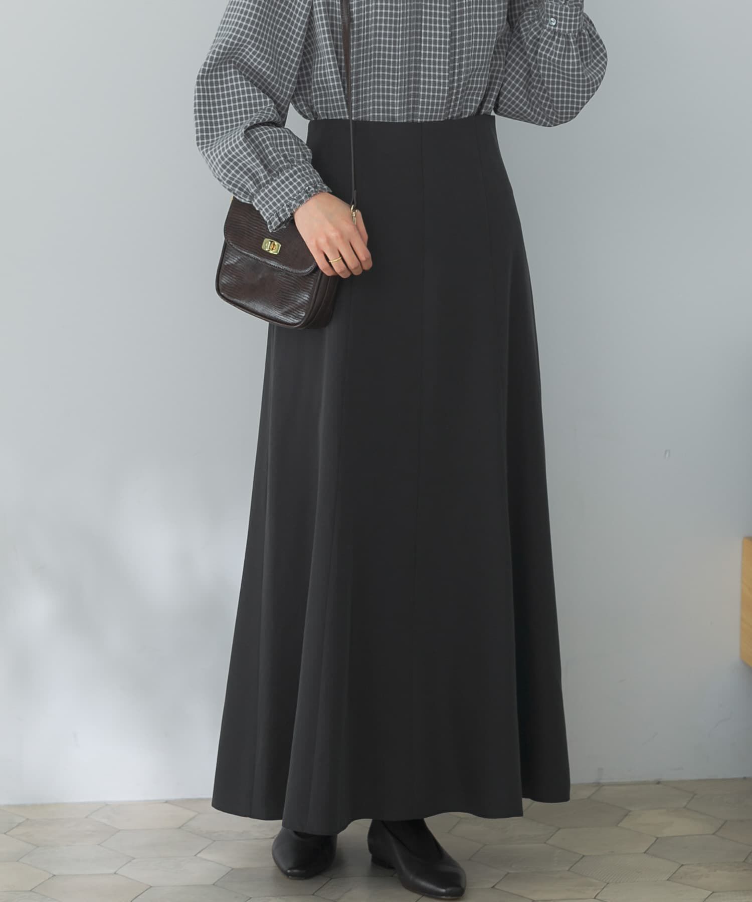 URBAN RESEARCH ROSSO「ハイウエストナローフレアスカート」|スカート|