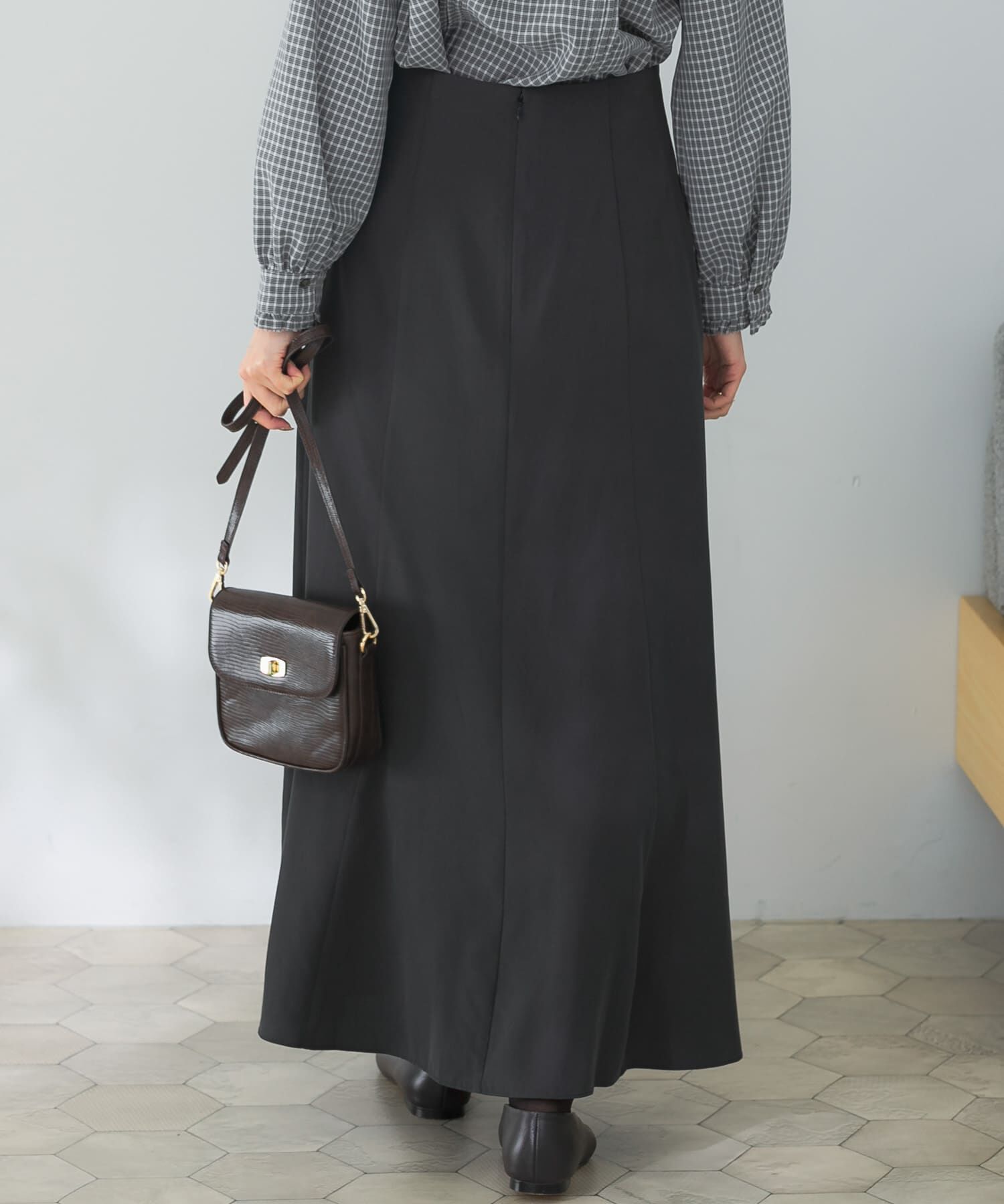 URBAN RESEARCH ROSSO「ハイウエストナローフレアスカート」|スカート|