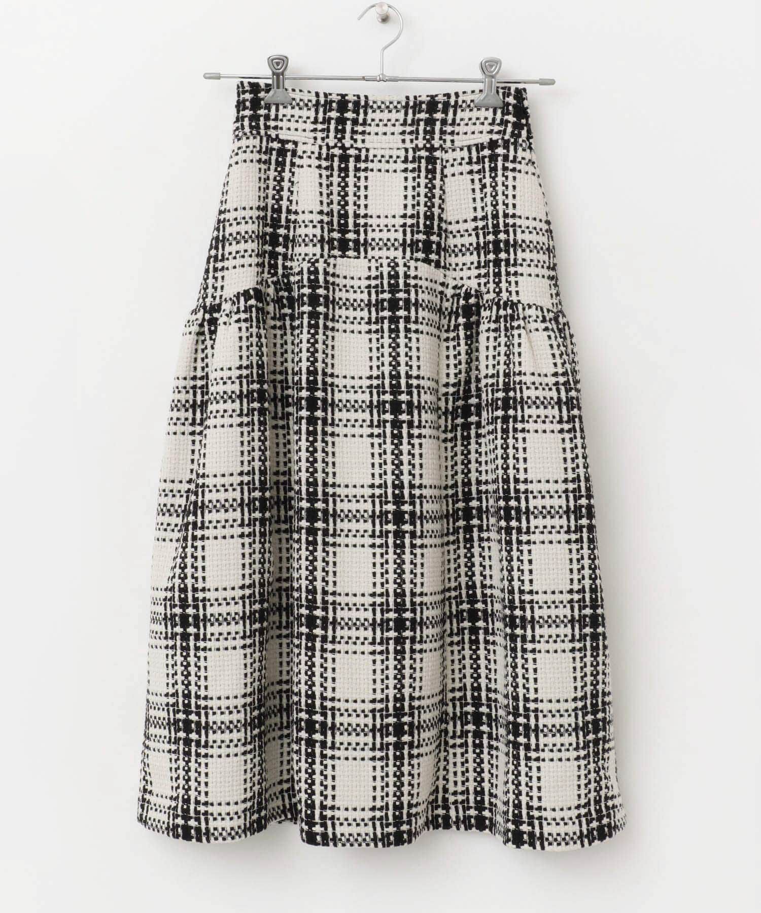 URBAN RESEARCH ROSSO「F by ROSSO　ツイードチェックスカート」|スカート|