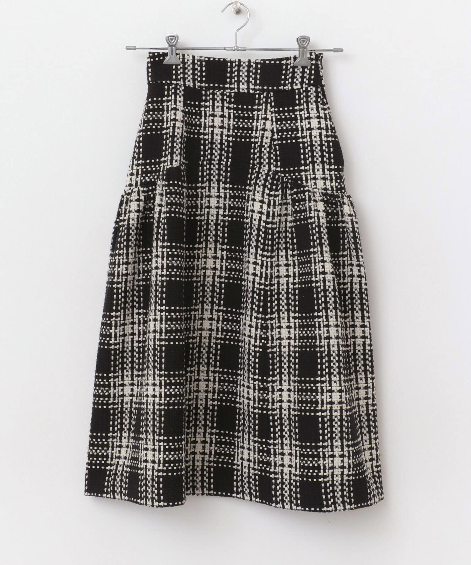 URBAN RESEARCH ROSSO「F by ROSSO　ツイードチェックスカート」|スカート|