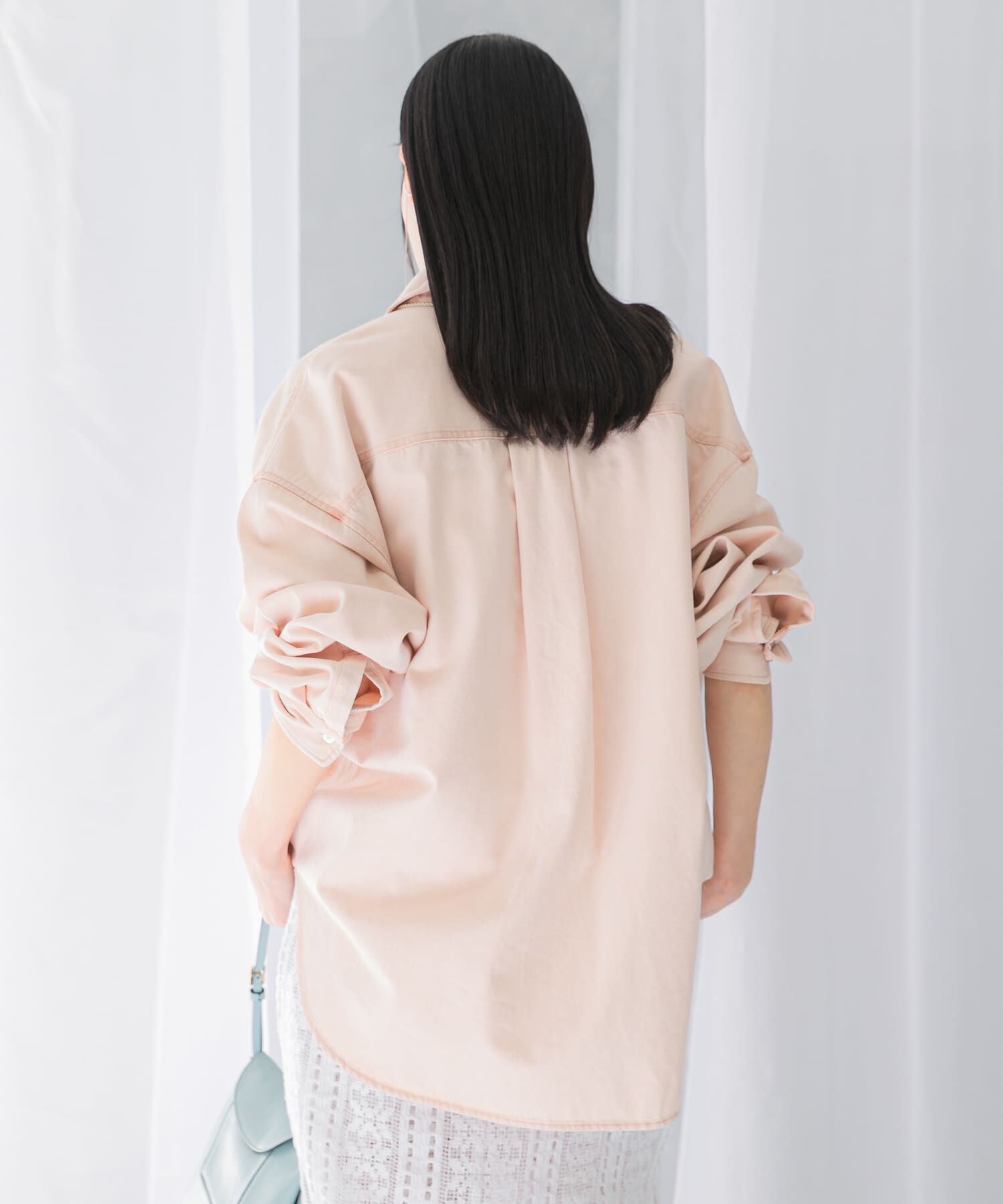 URBAN RESEARCH ROSSO「『WEB限定』デニムオーバーシャツ」|シャツ・ブラウス|