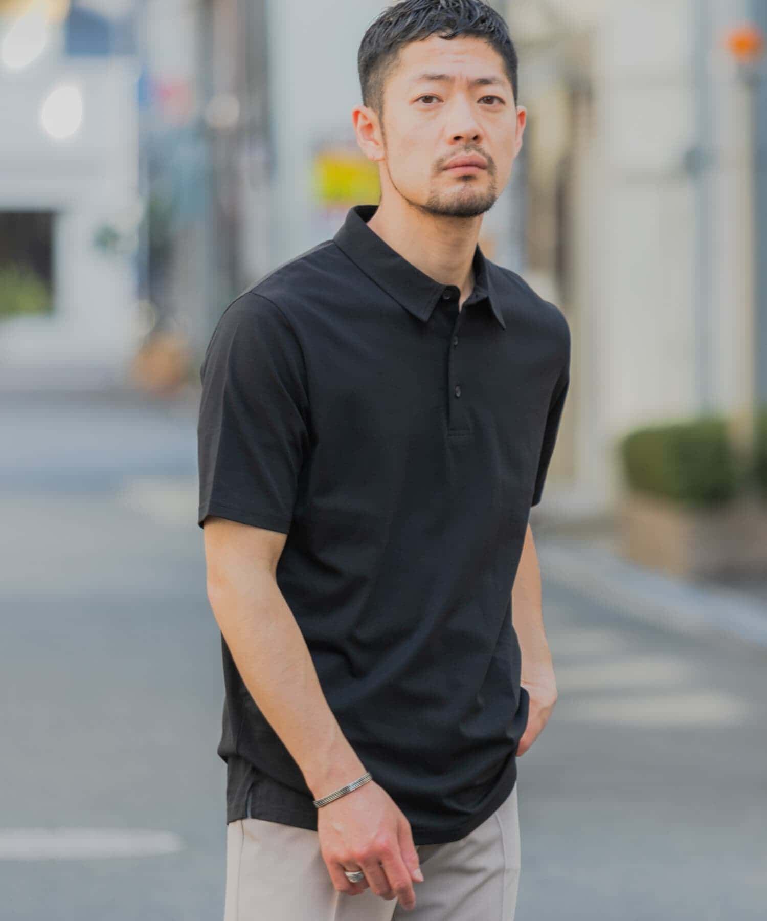 URBAN RESEARCH ROSSO「『XLサイズあり』『UR TECH』汗ジミ防止ポロシャツ」|ポロシャツ|