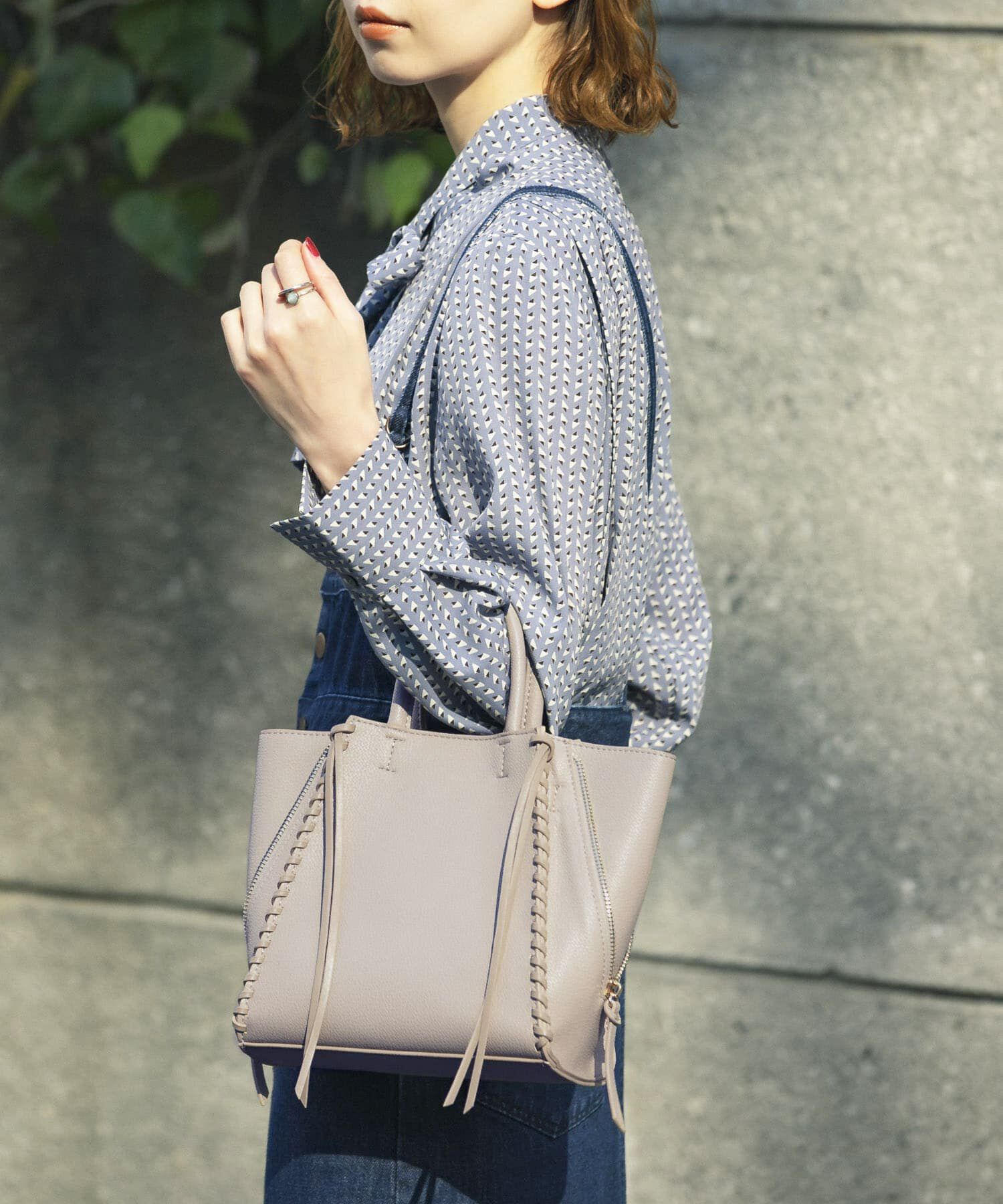 URBAN RESEARCH ROSSO「サイドジップミニトート」|ショルダー・メッセンジャー|