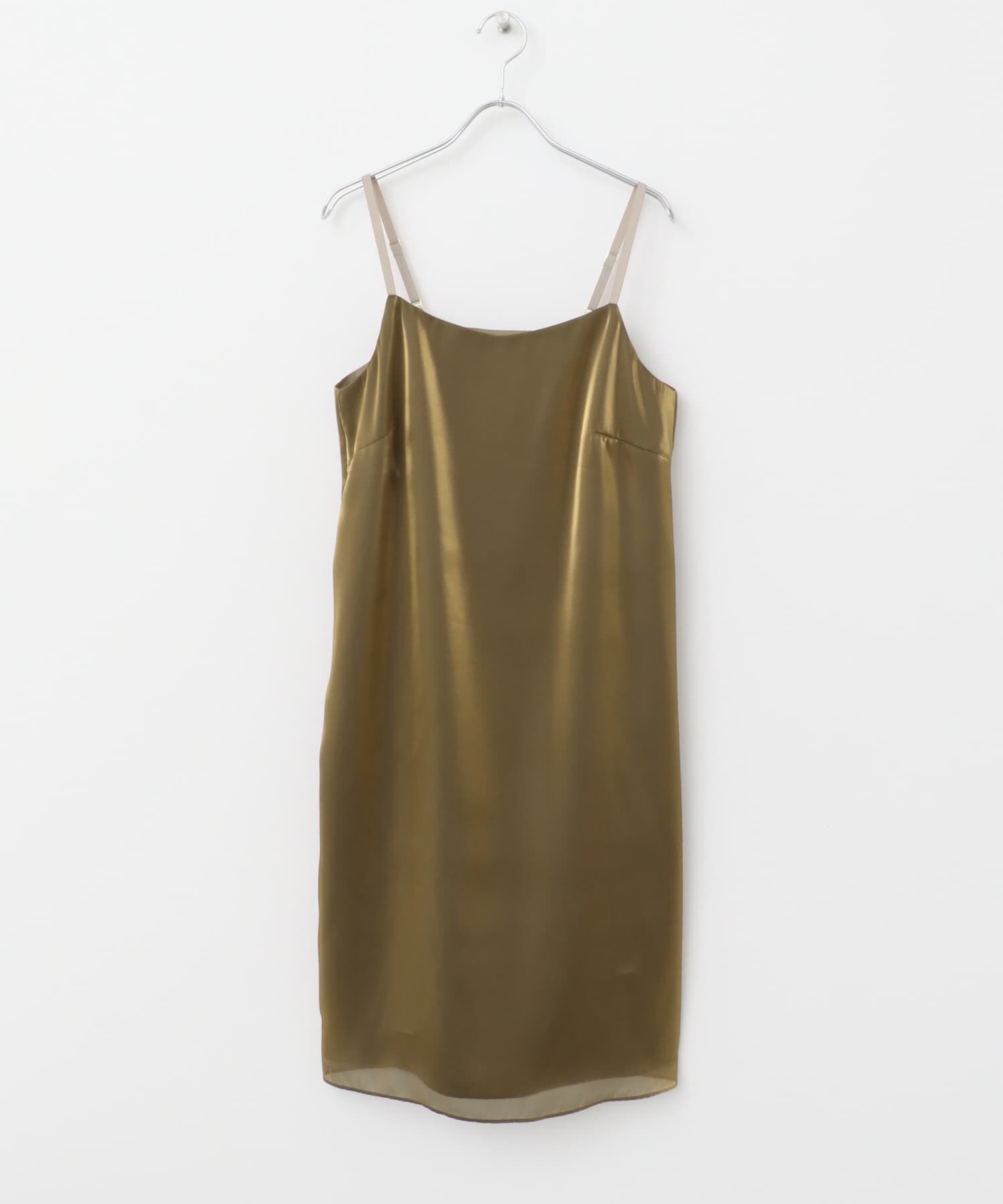 URBAN RESEARCH ROSSO「kaene　シャンブレーキャミドッキングドレス(lo)」|ワンピース|