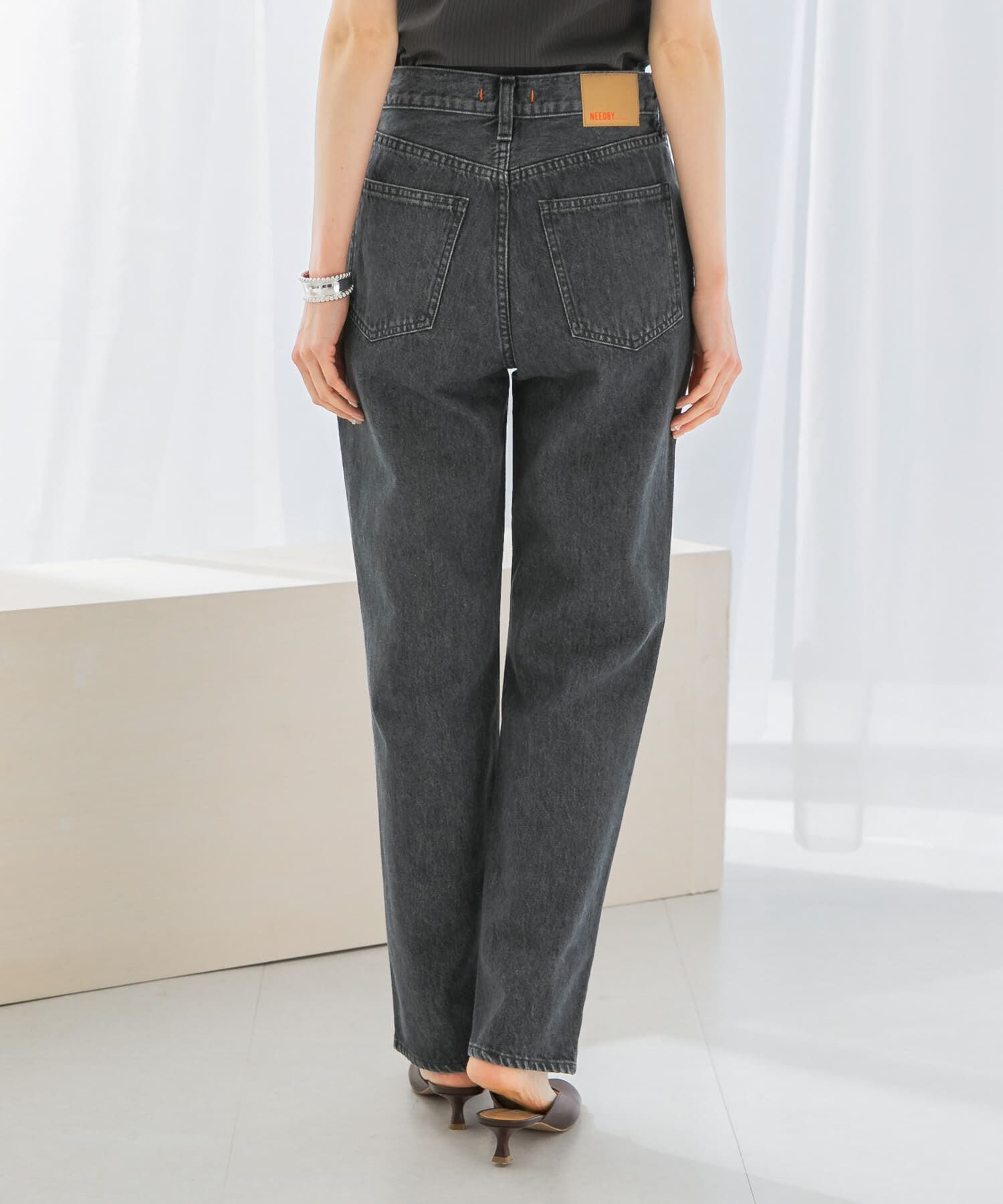 URBAN RESEARCH ROSSO「NEEDBY heritage　LEAH PANTS」|デニム|