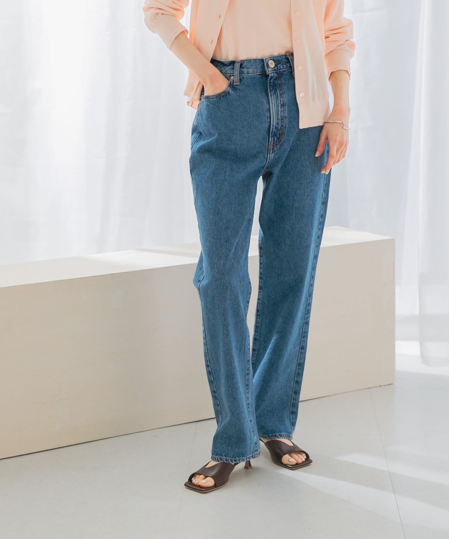 URBAN RESEARCH ROSSO「NEEDBY heritage　LEAH PANTS」|デニム|