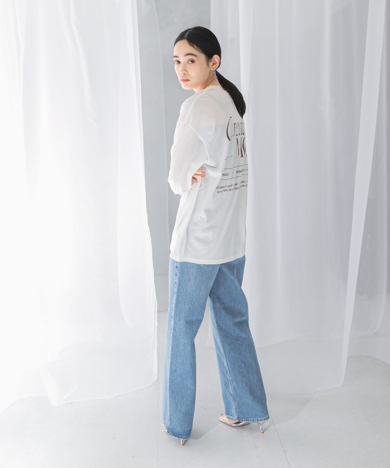 URBAN RESEARCH ROSSO「PROTAGONISTA　Create/MORE Long T-shirts」|Tシャツ・カットソー|