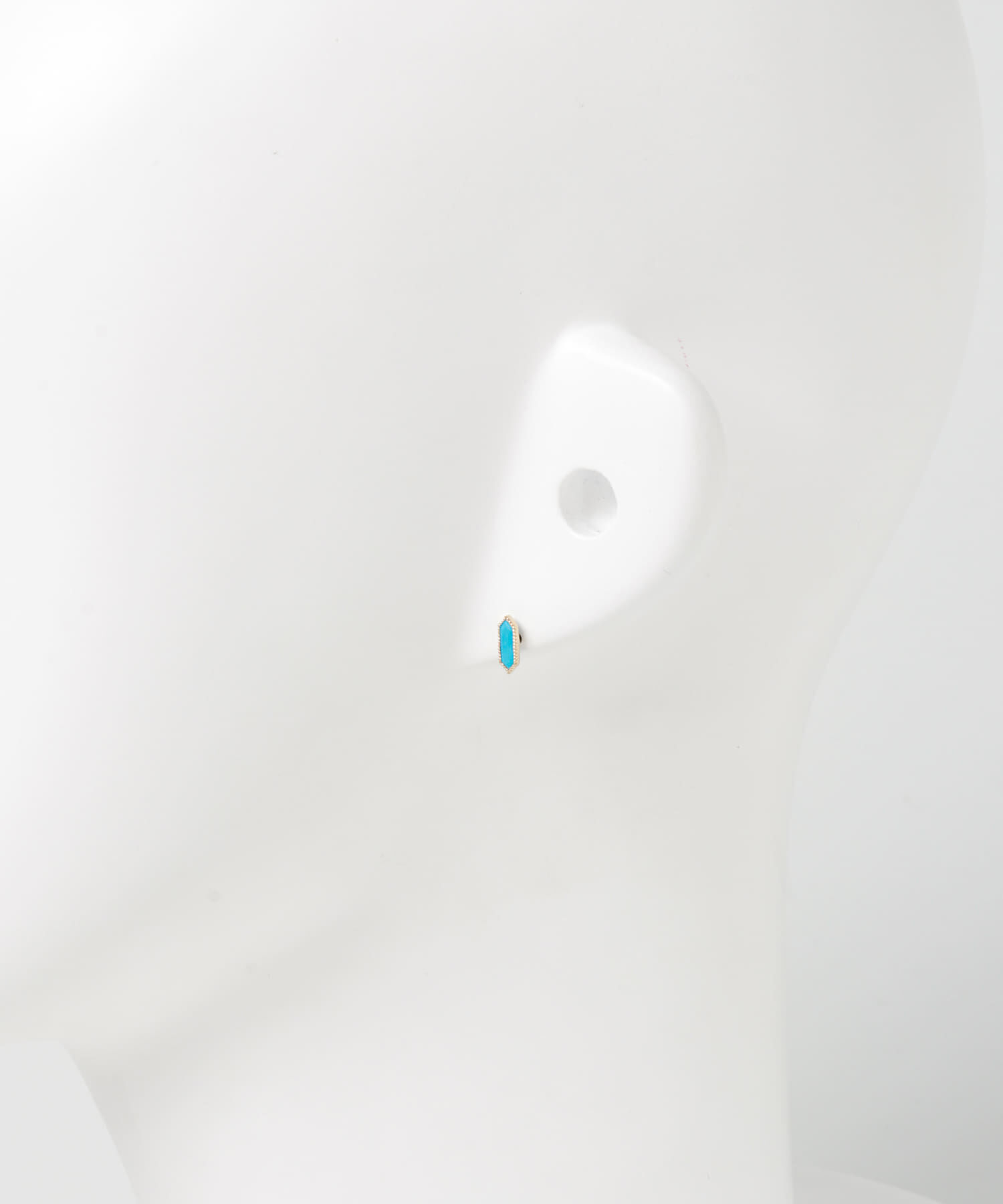 URBAN RESEARCH「METIER　Astra Hexa Turquoise Stud」|ピアス|