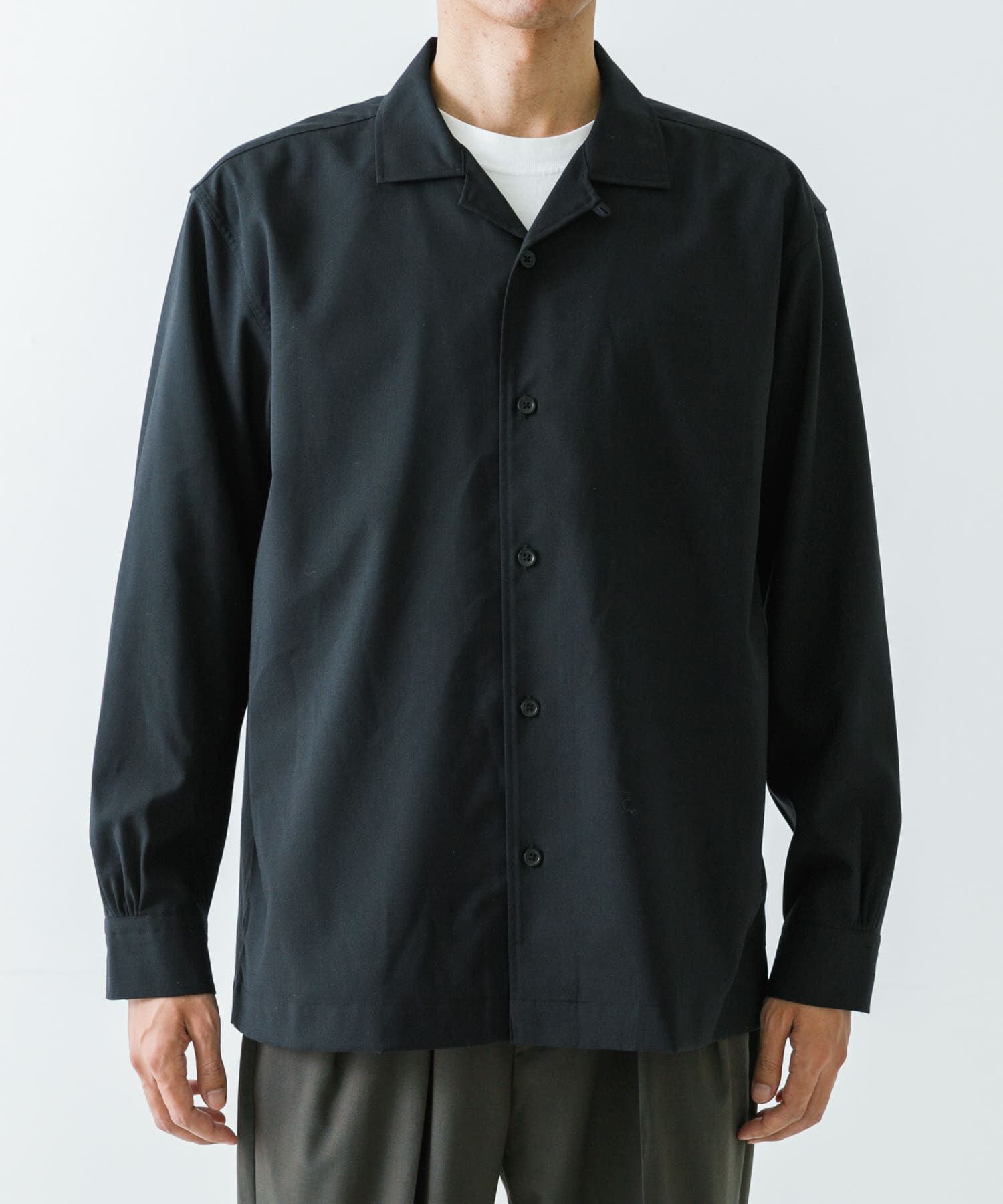 URBAN RESEARCH「『別注』BROOKS BROTHERS&times;UR　OPEN COLLAR L/S SHIRTS」|シャツ・ブラウス|