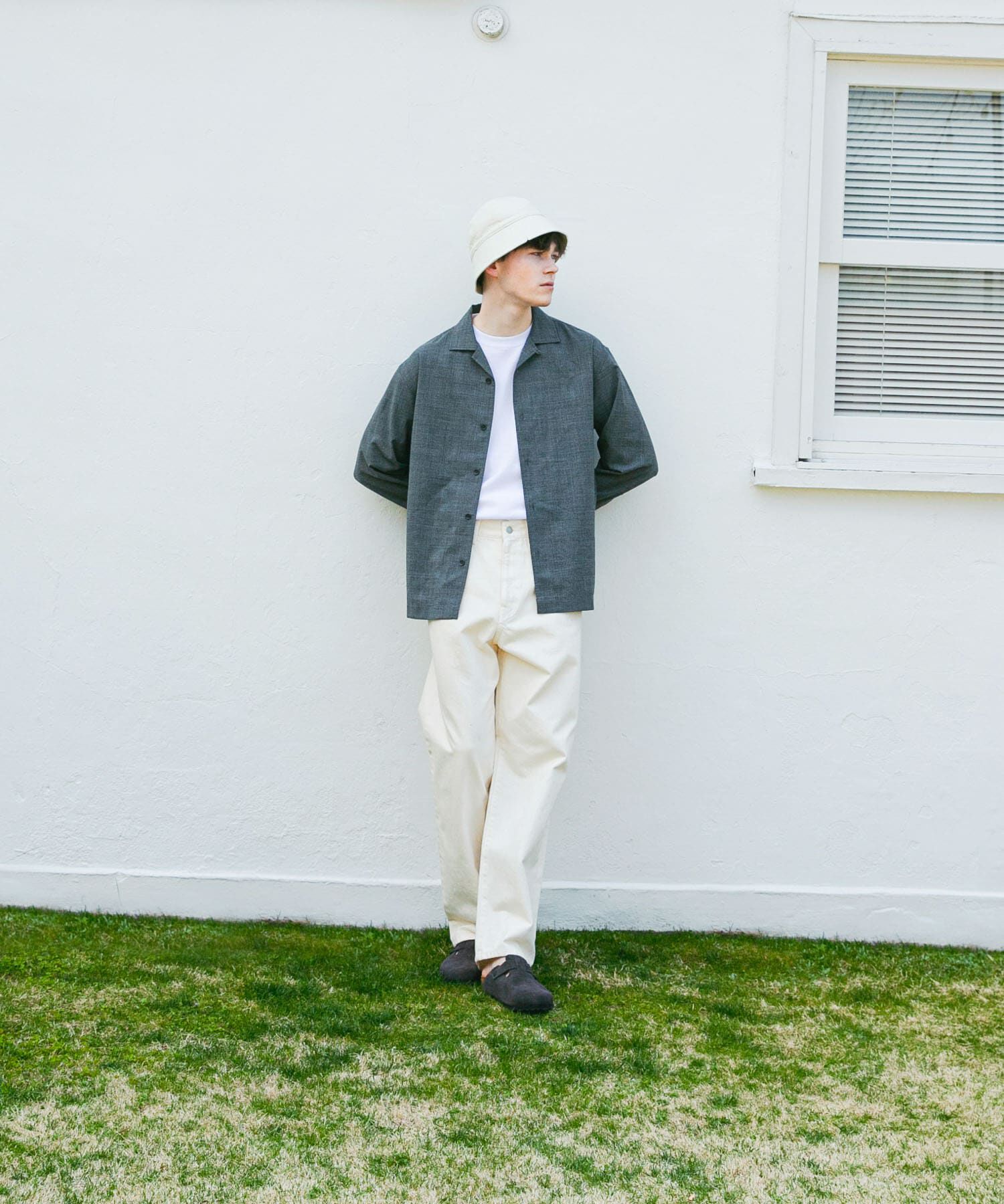 URBAN RESEARCH「『別注』BROOKS BROTHERS&times;UR　OPEN COLLAR L/S SHIRTS」|シャツ・ブラウス|