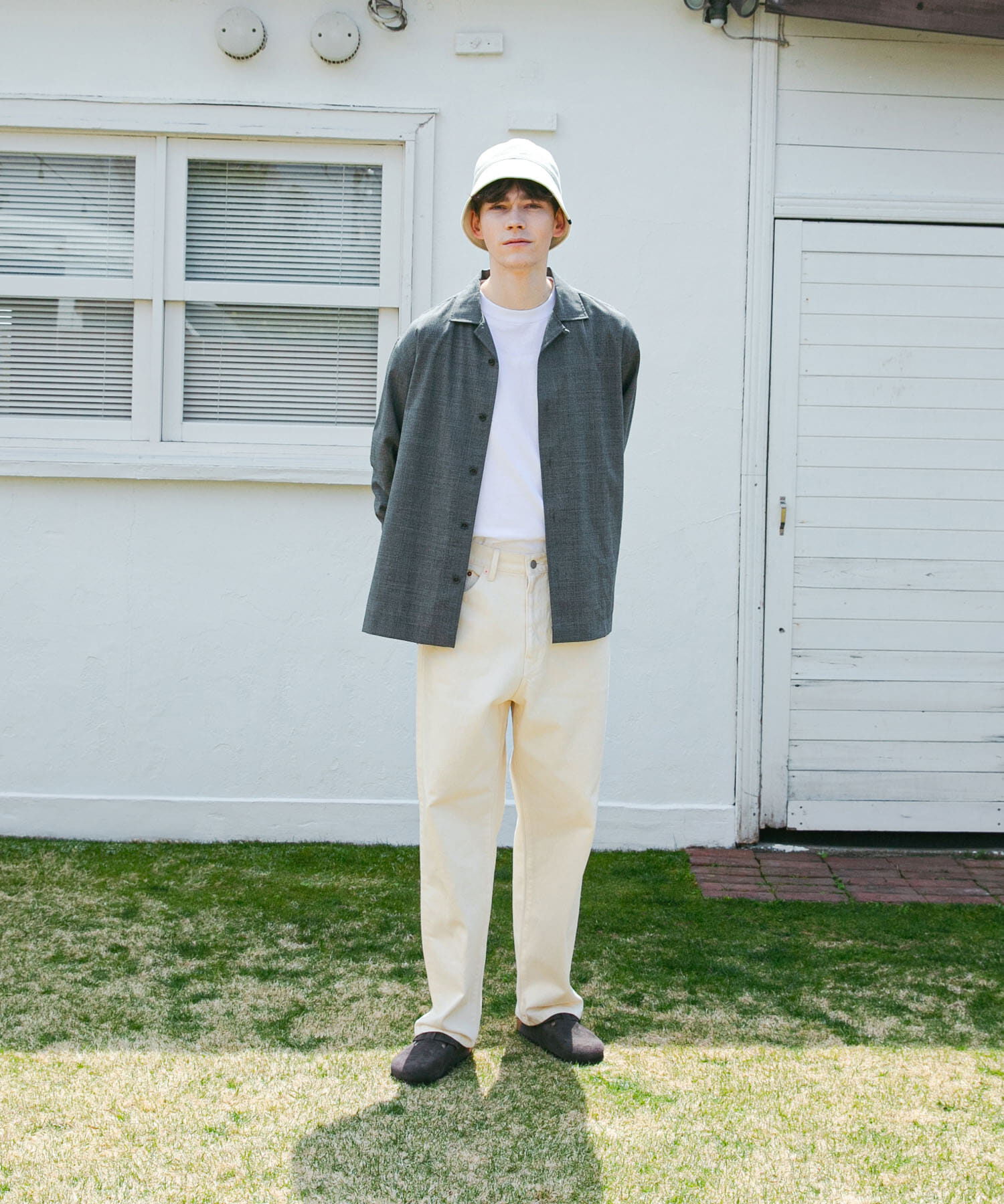 URBAN RESEARCH「『別注』BROOKS BROTHERS&times;UR　OPEN COLLAR L/S SHIRTS」|シャツ・ブラウス|