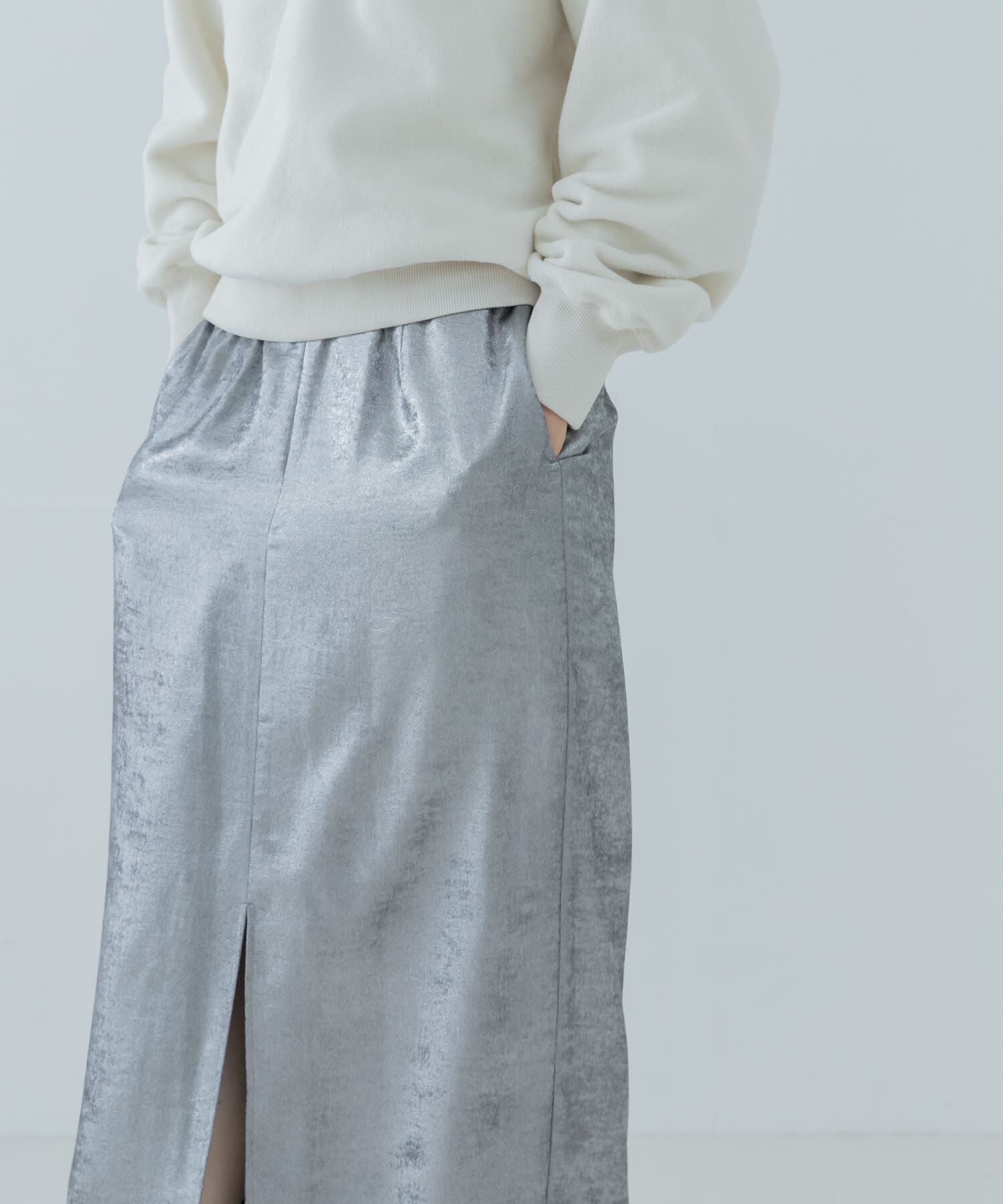 URBAN RESEARCH「グリッターロングスカート」|スカート|